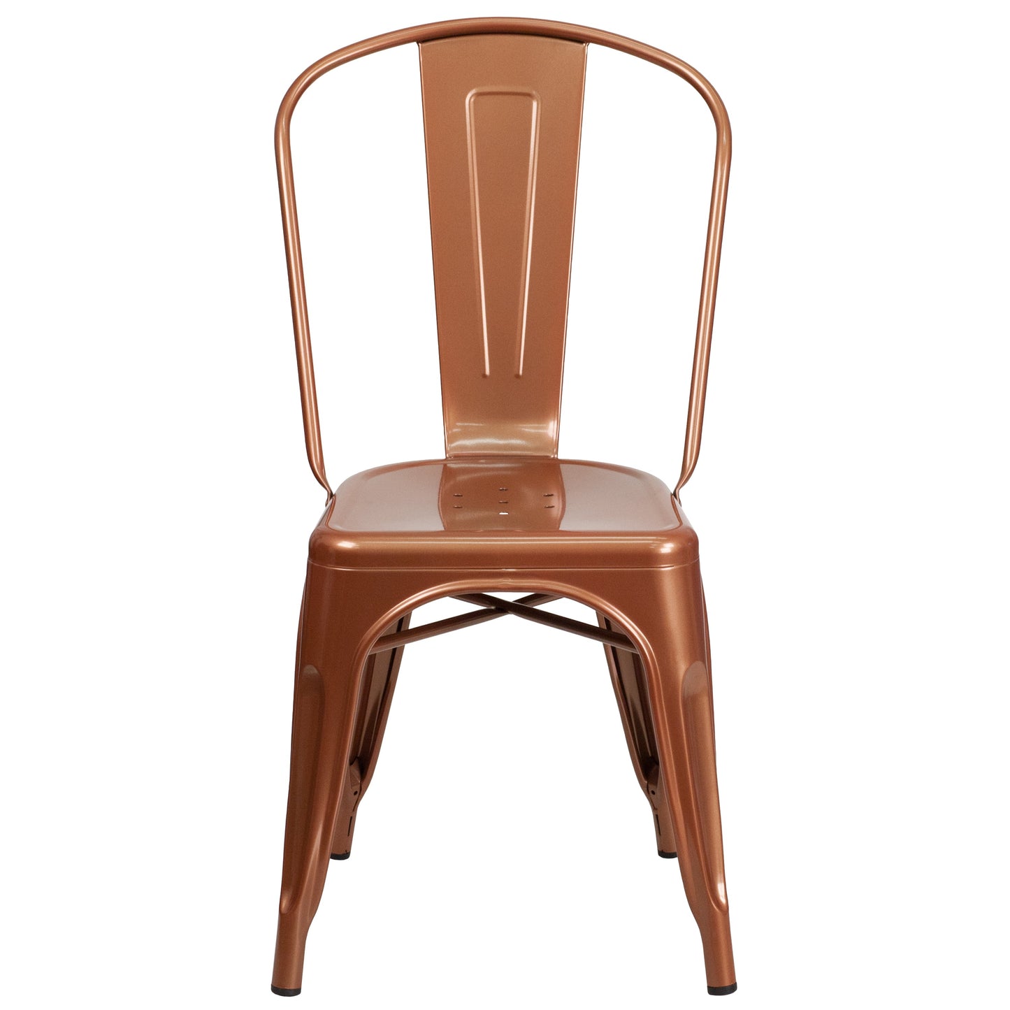 Stackable Metal Bistro Style Chair