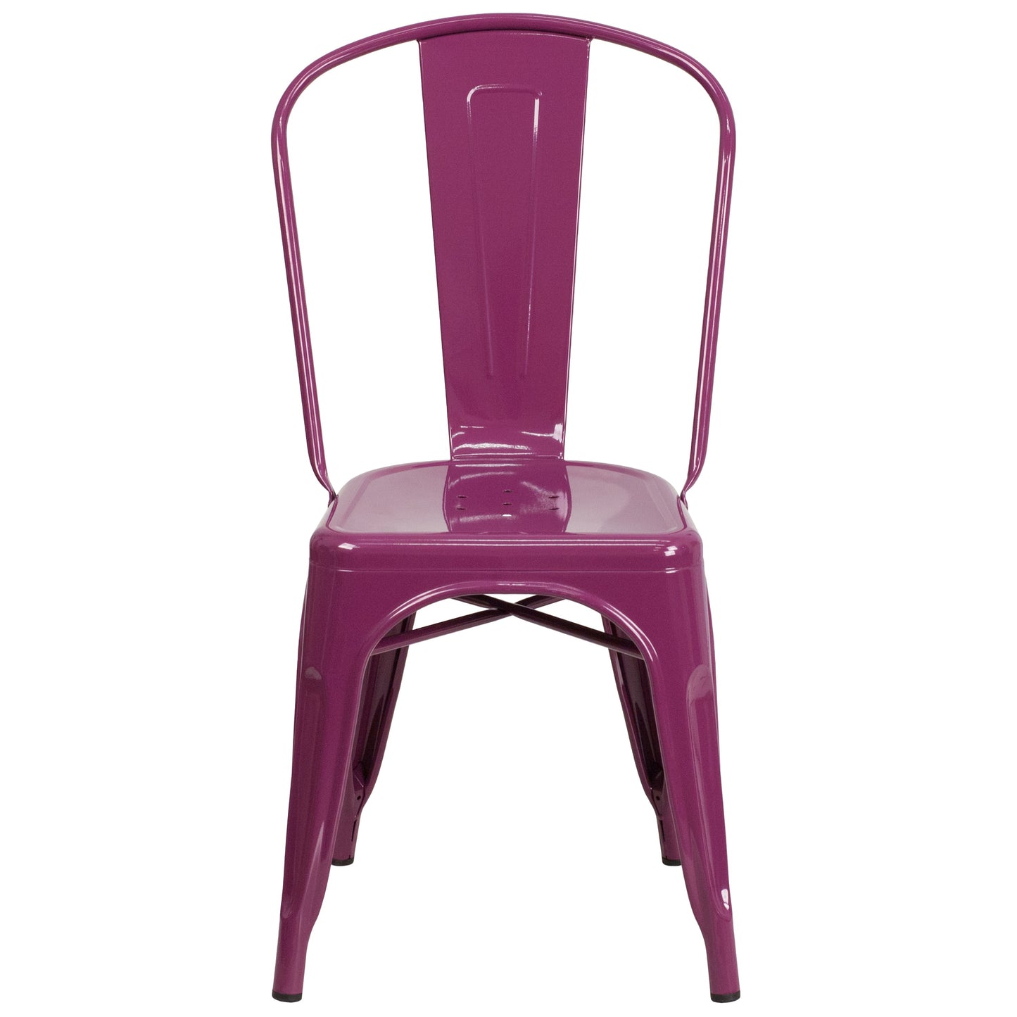 Stackable Metal Bistro Style Chair