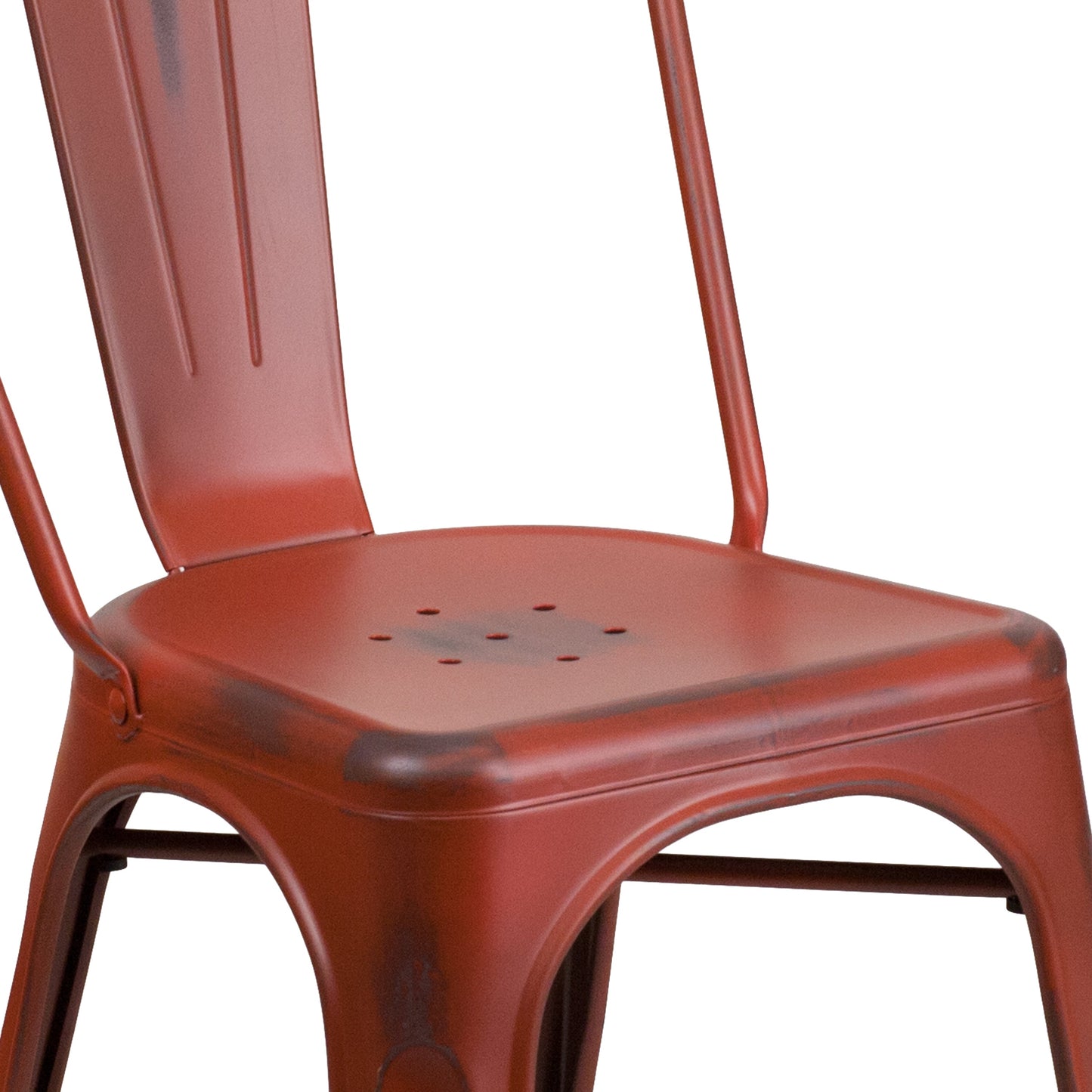 Stackable Metal Bistro Style Chair