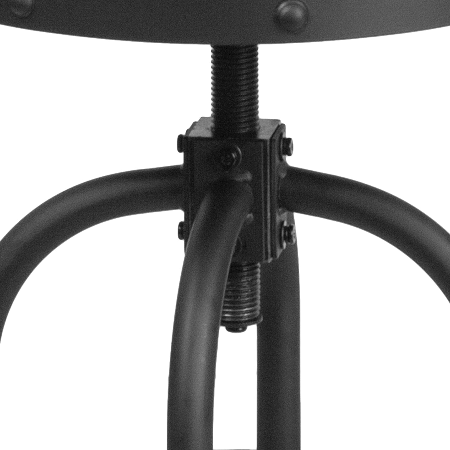 24"H Black Swivel Lift Stool ET-BR542-224-GG