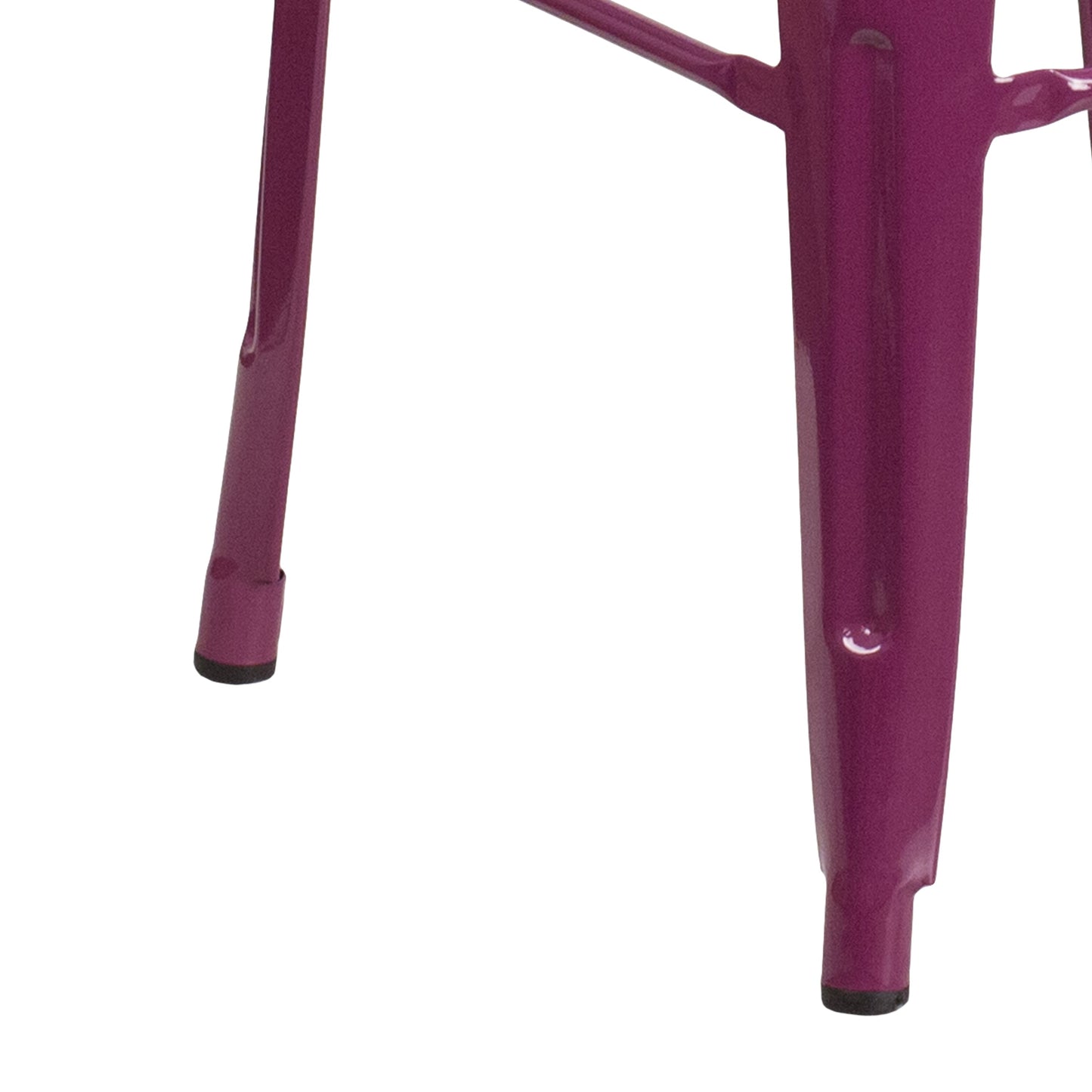 30" Purp No Back Metal Stool ET-BT3503-30-PUR-GG