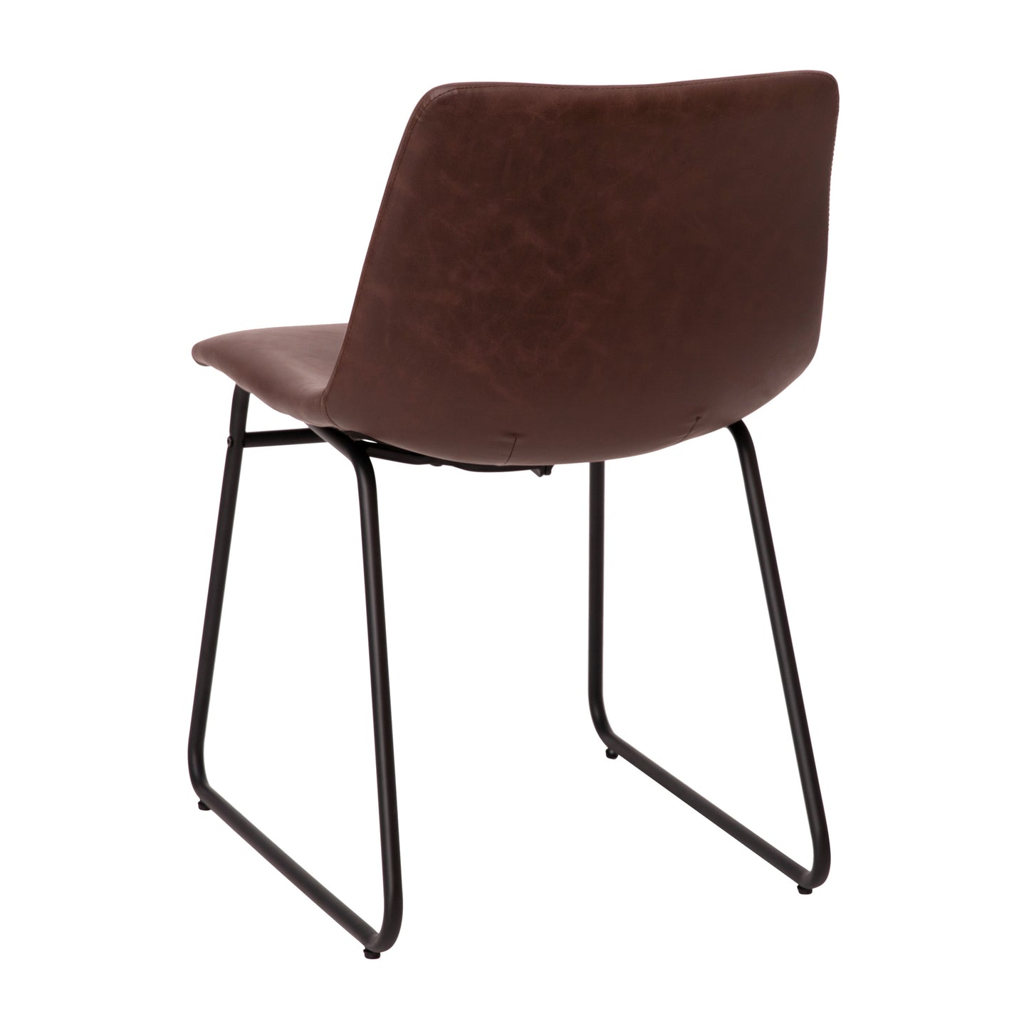 2Pk 18" Dk Brown Dining Chairs ET-ER18345-18-DB-BK-GG