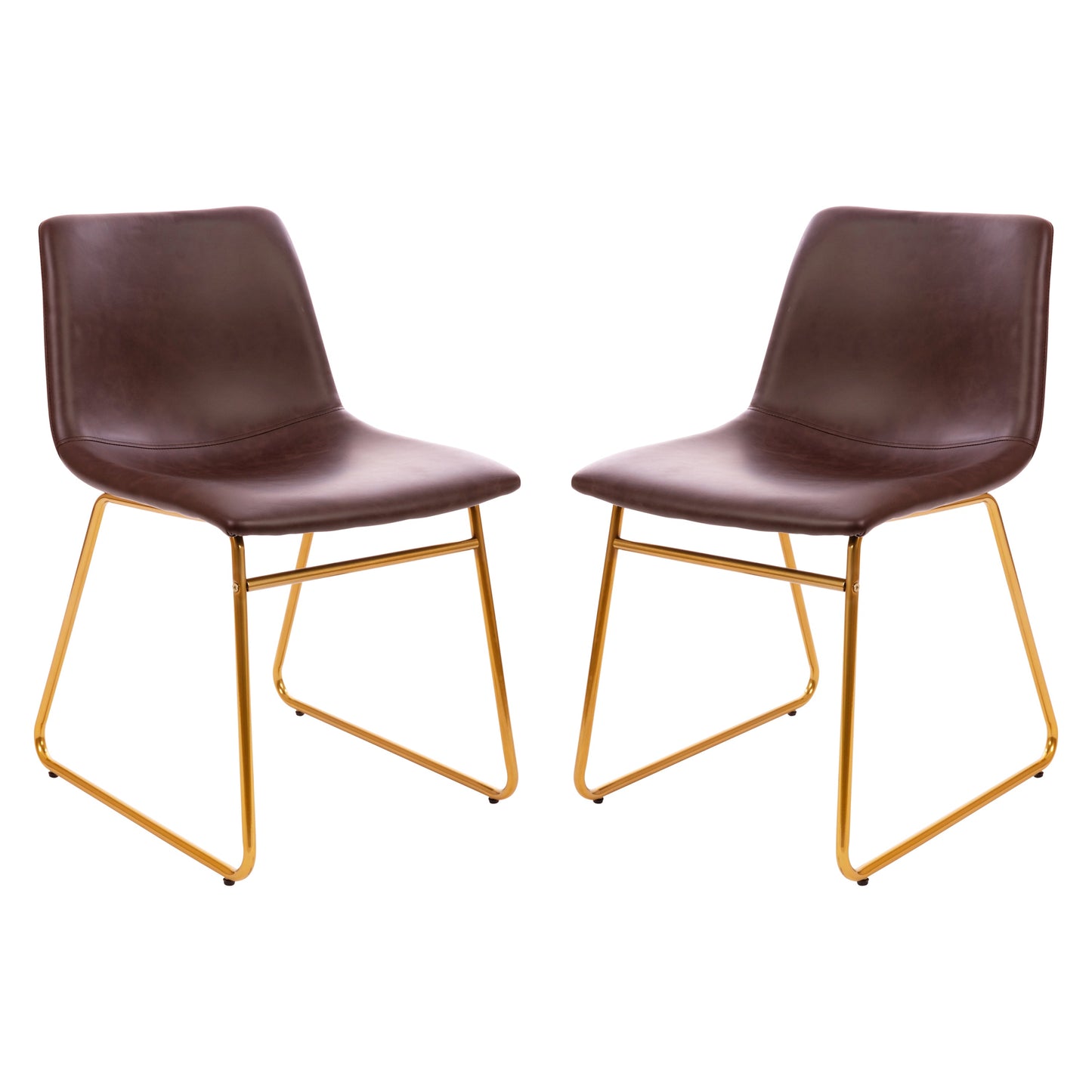 2Pk 18" Dk Brown Dining Chairs ET-ER18345-18-DB-GG