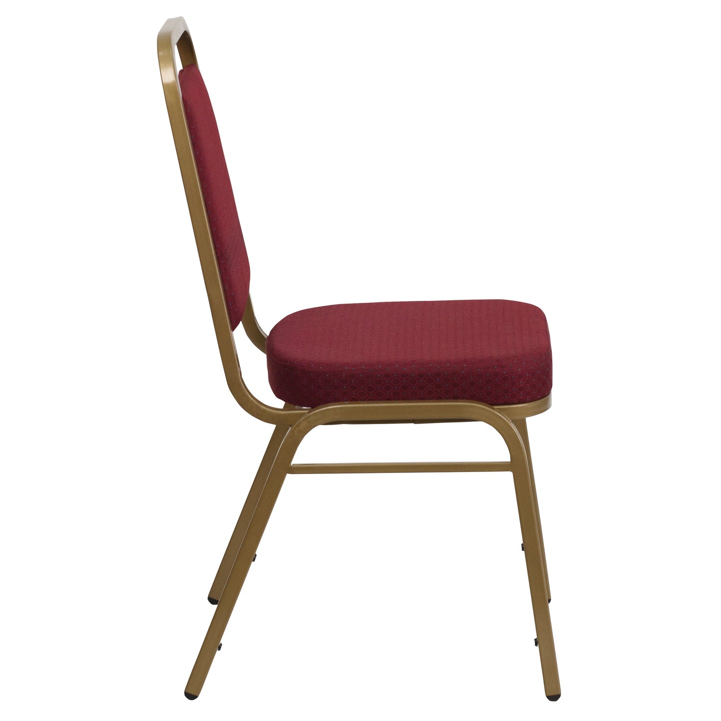 Burgundy Fabric Banquet Chair FD-BHF-1-ALLGOLD-0847-BY-GG