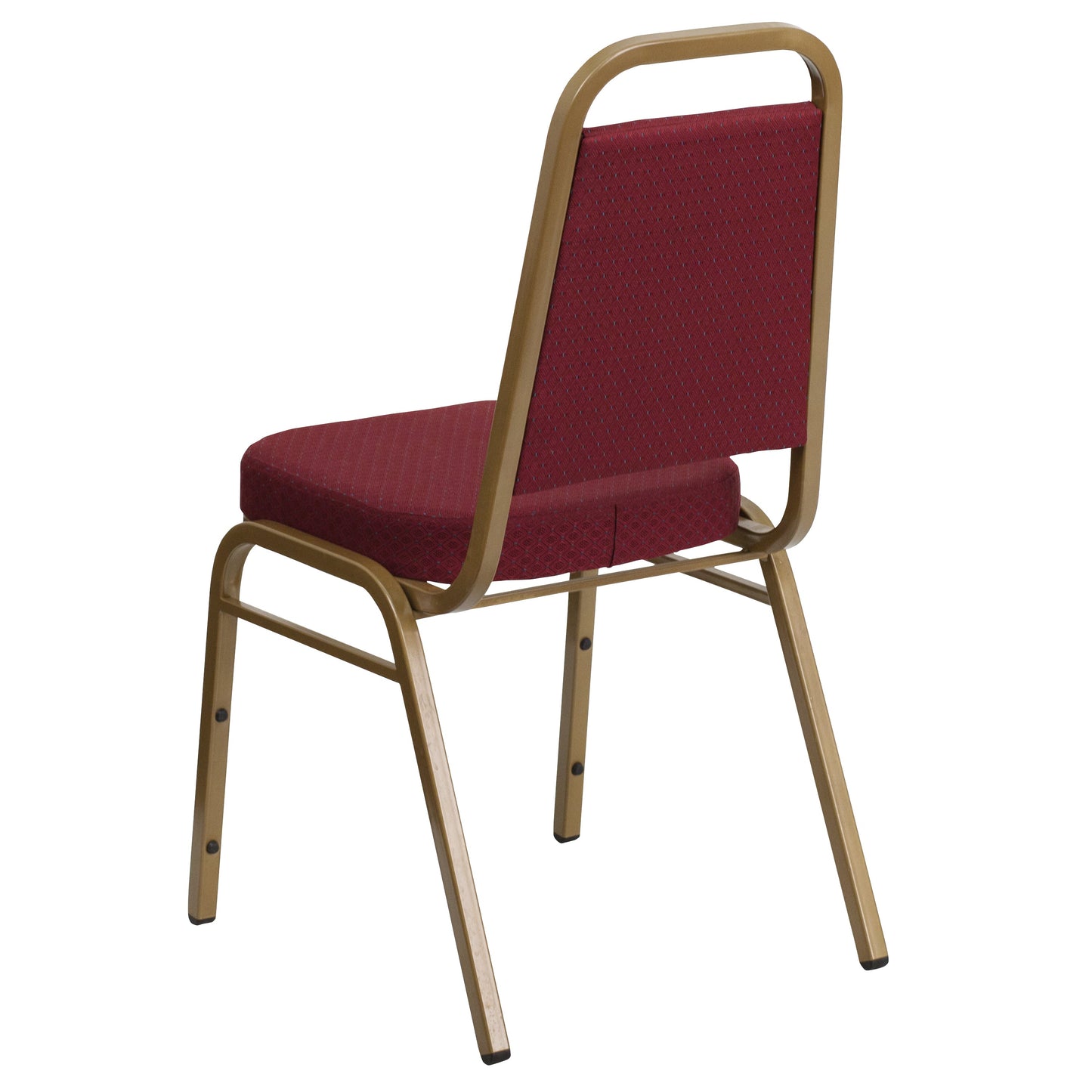 Burgundy Fabric Banquet Chair FD-BHF-1-ALLGOLD-0847-BY-GG