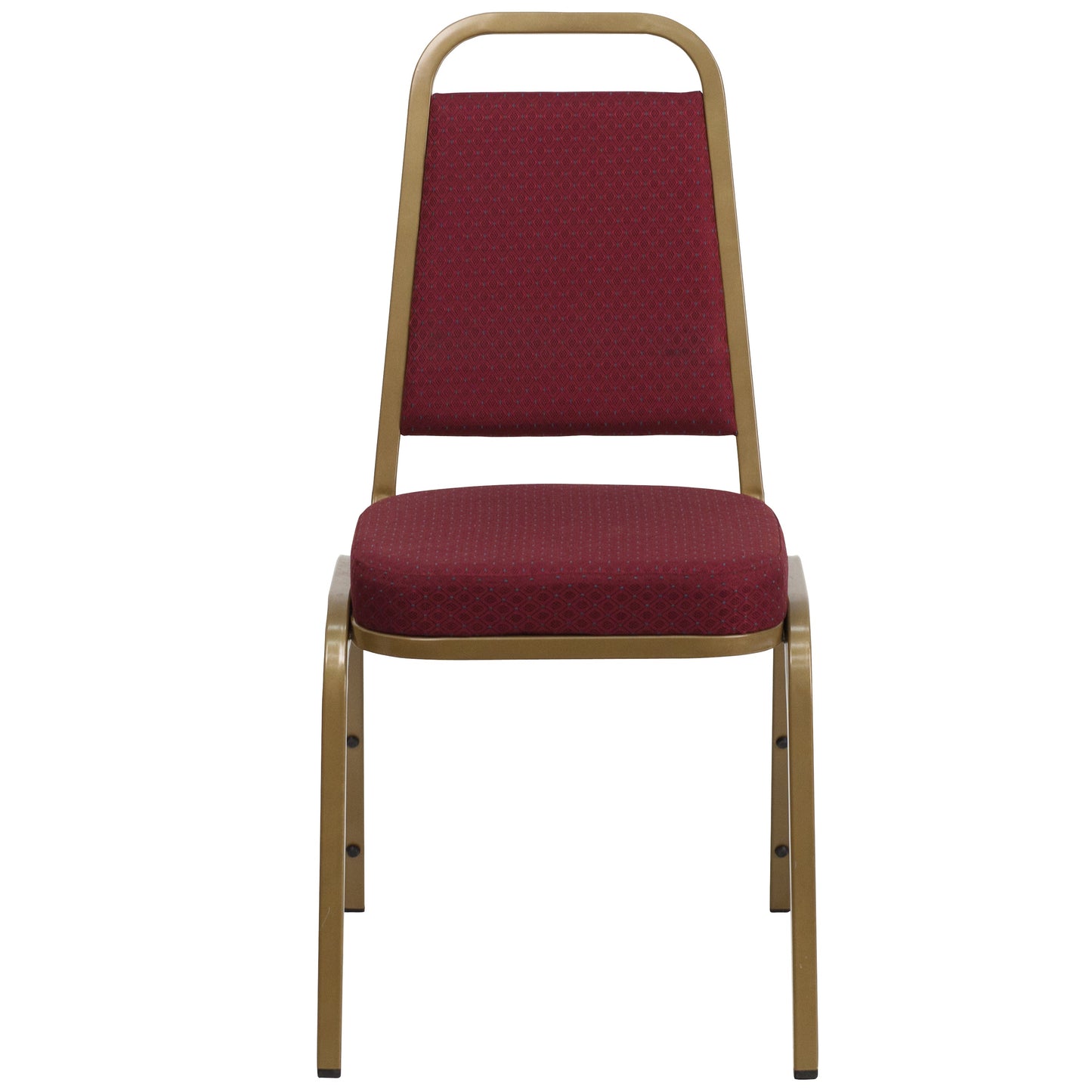 Burgundy Fabric Banquet Chair FD-BHF-1-ALLGOLD-0847-BY-GG