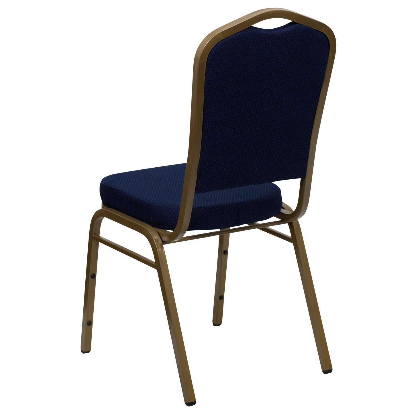 Navy Blue Fabric Banquet Chair FD-C01-ALLGOLD-2056-GG