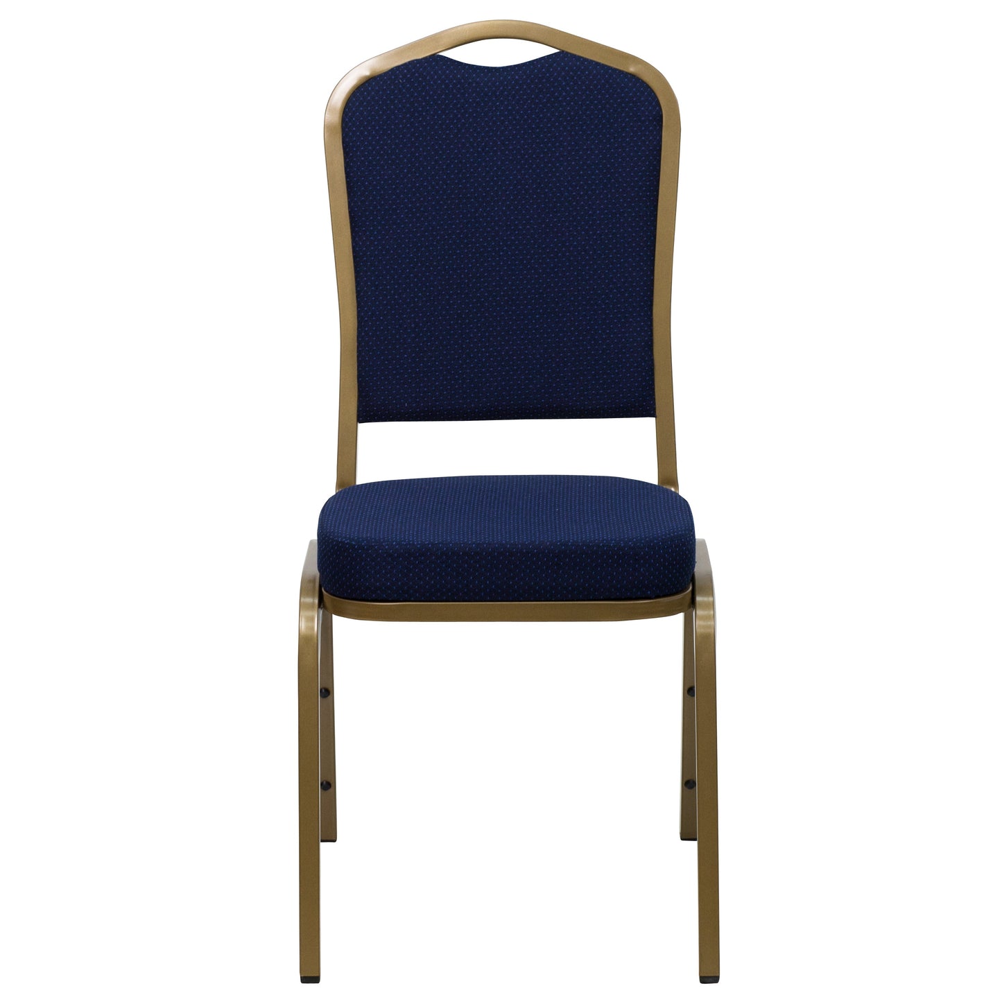 Navy Blue Fabric Banquet Chair FD-C01-ALLGOLD-2056-GG