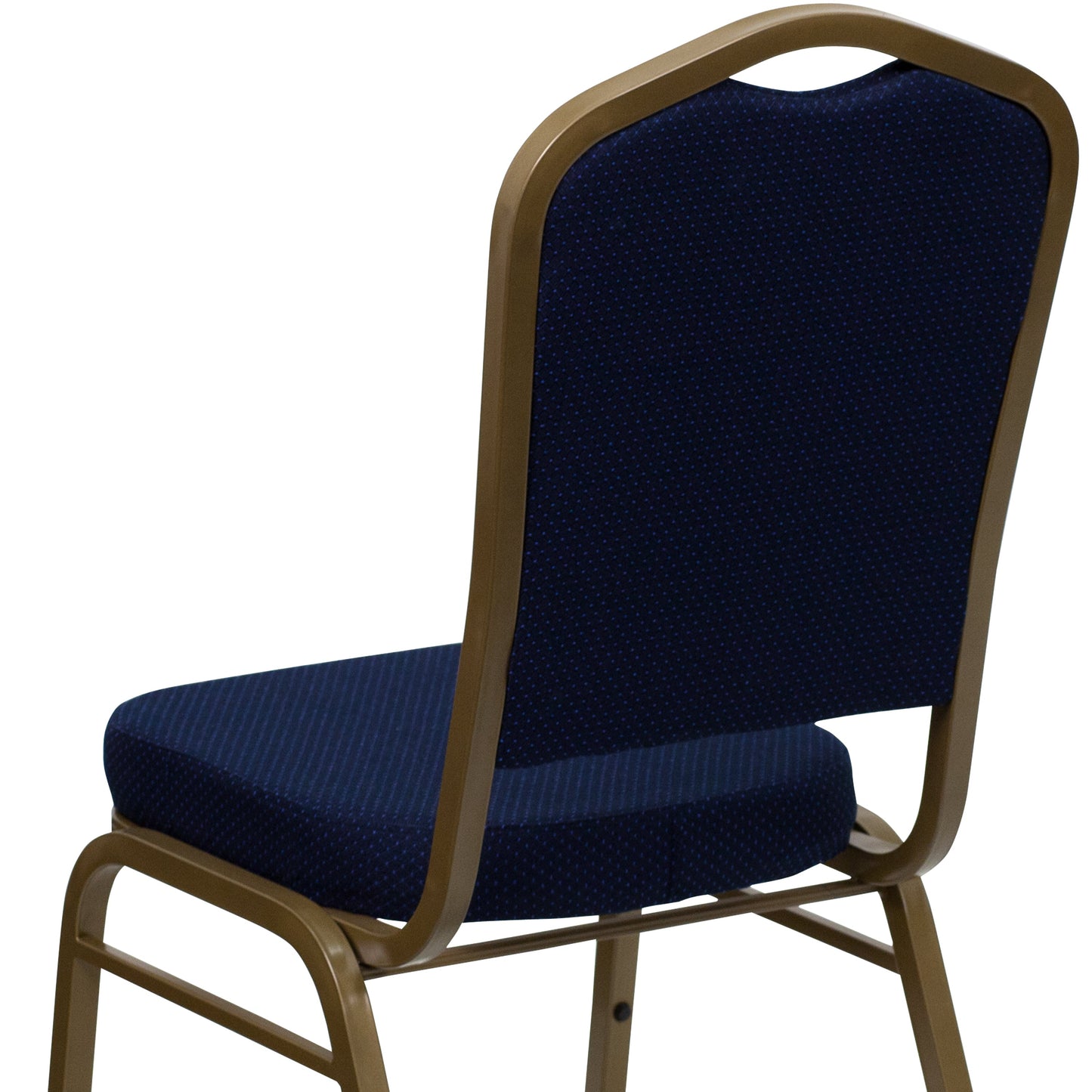 Navy Blue Fabric Banquet Chair FD-C01-ALLGOLD-2056-GG