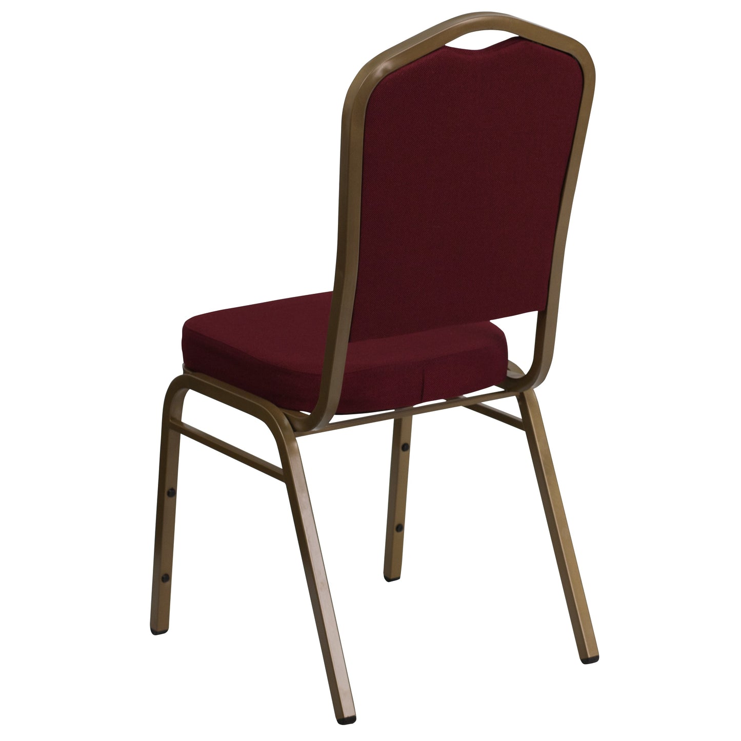 Burgundy Fabric Banquet Chair FD-C01-ALLGOLD-3169-GG