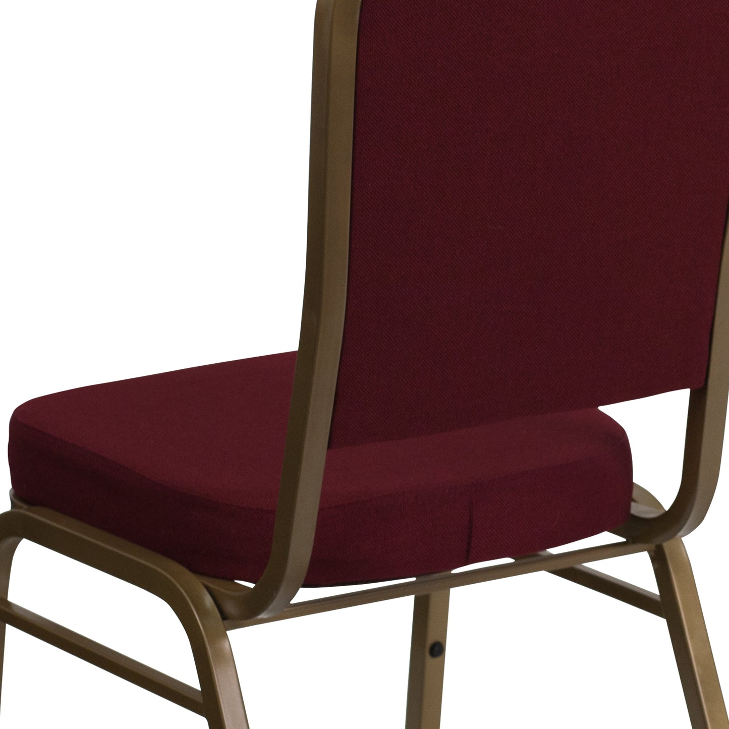 Burgundy Fabric Banquet Chair FD-C01-ALLGOLD-3169-GG