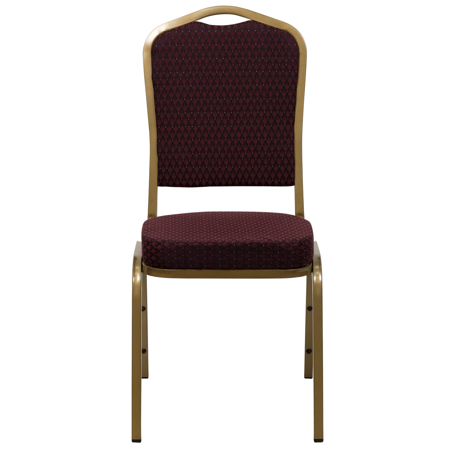 Burgundy Fabric Banquet Chair FD-C01-ALLGOLD-EFE1679-GG