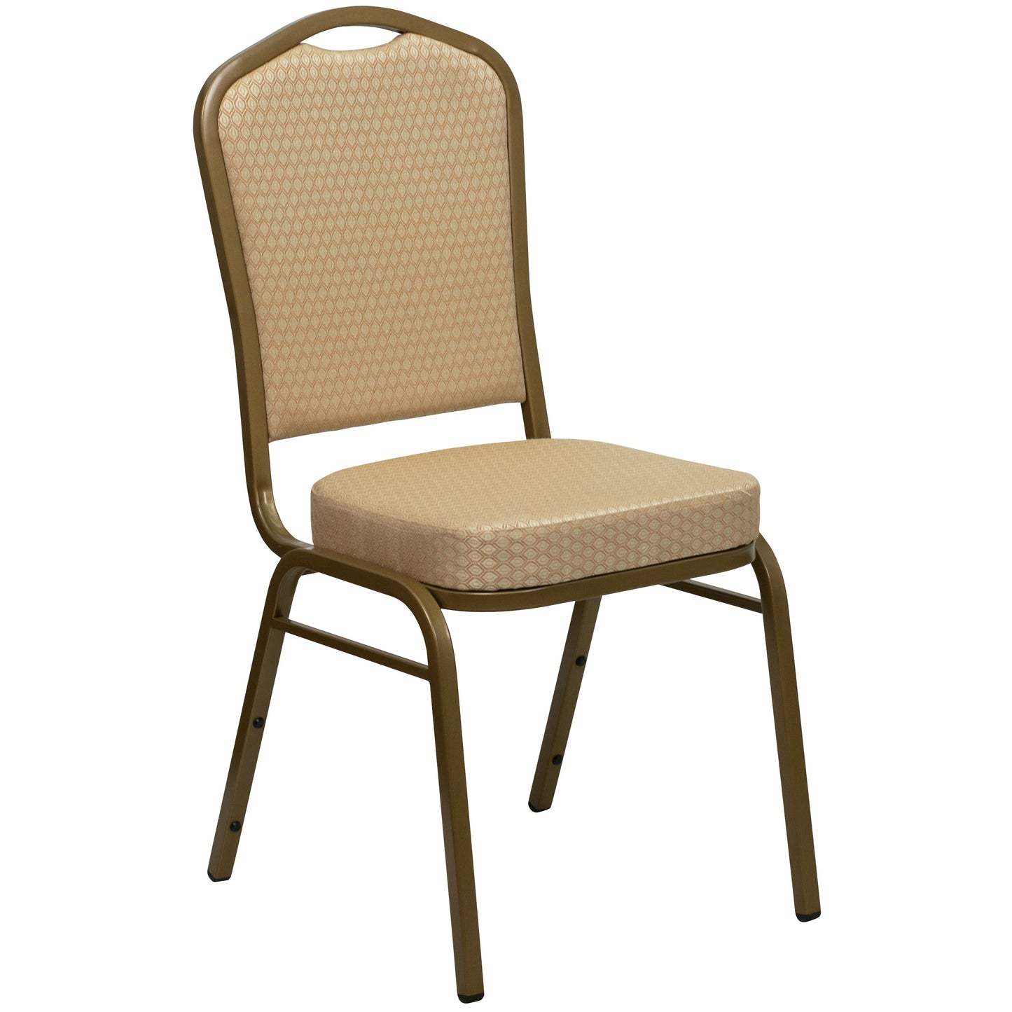 Beige Fabric Banquet Chair FD-C01-ALLGOLD-H20124E-GG