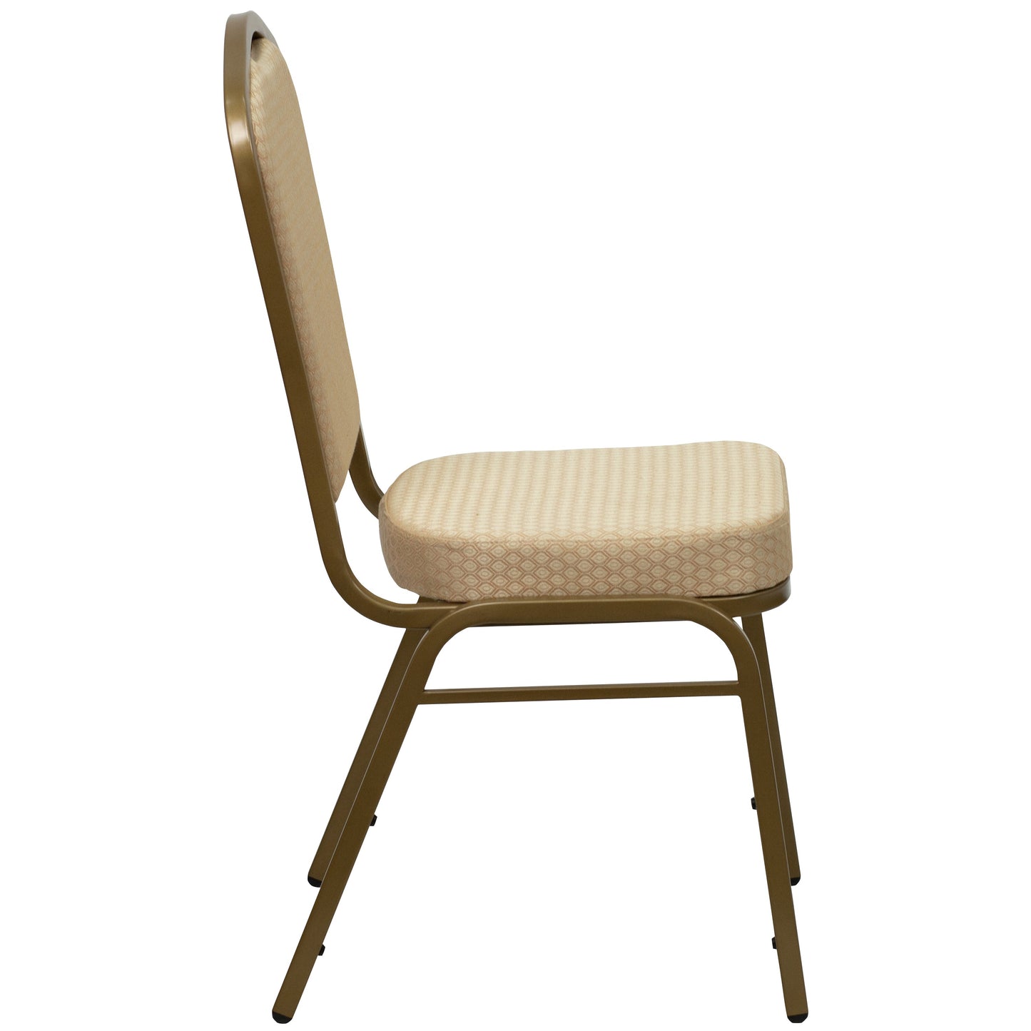 Beige Fabric Banquet Chair FD-C01-ALLGOLD-H20124E-GG