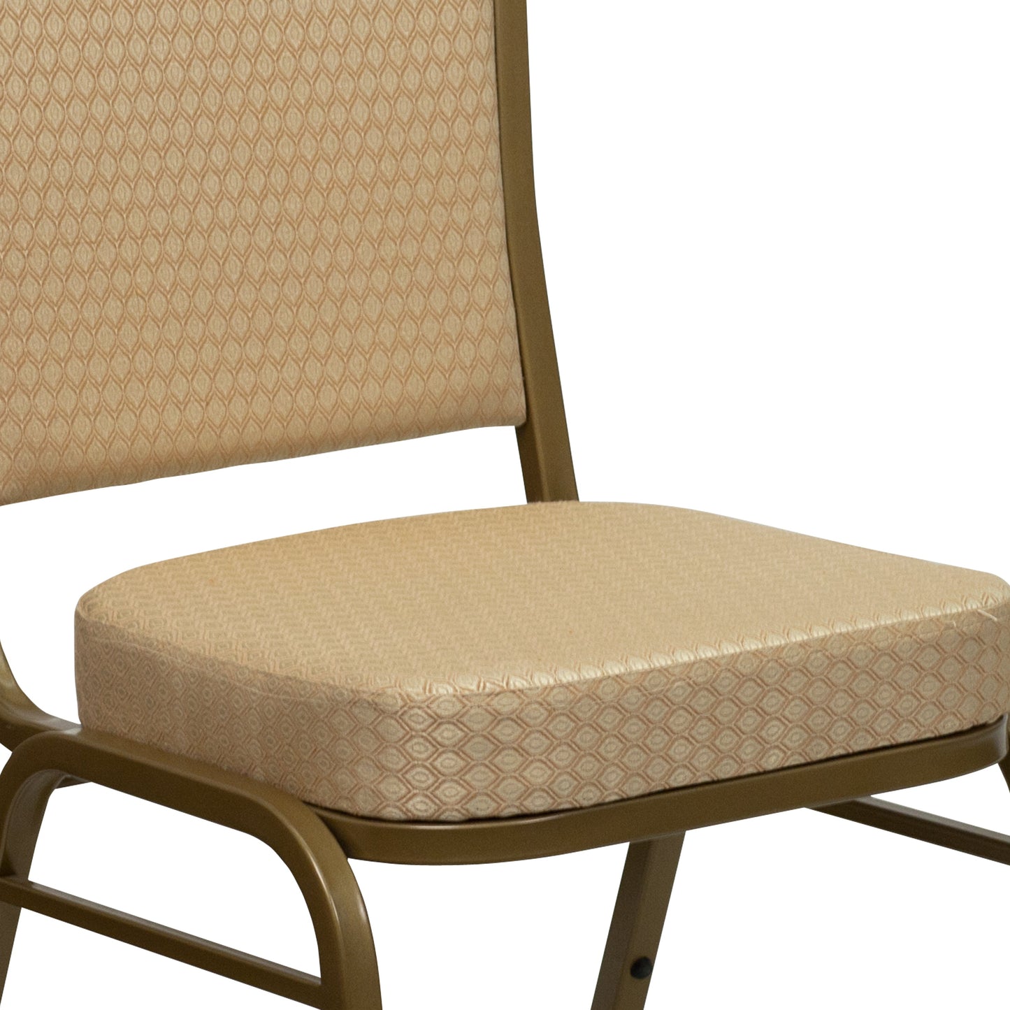 Beige Fabric Banquet Chair FD-C01-ALLGOLD-H20124E-GG