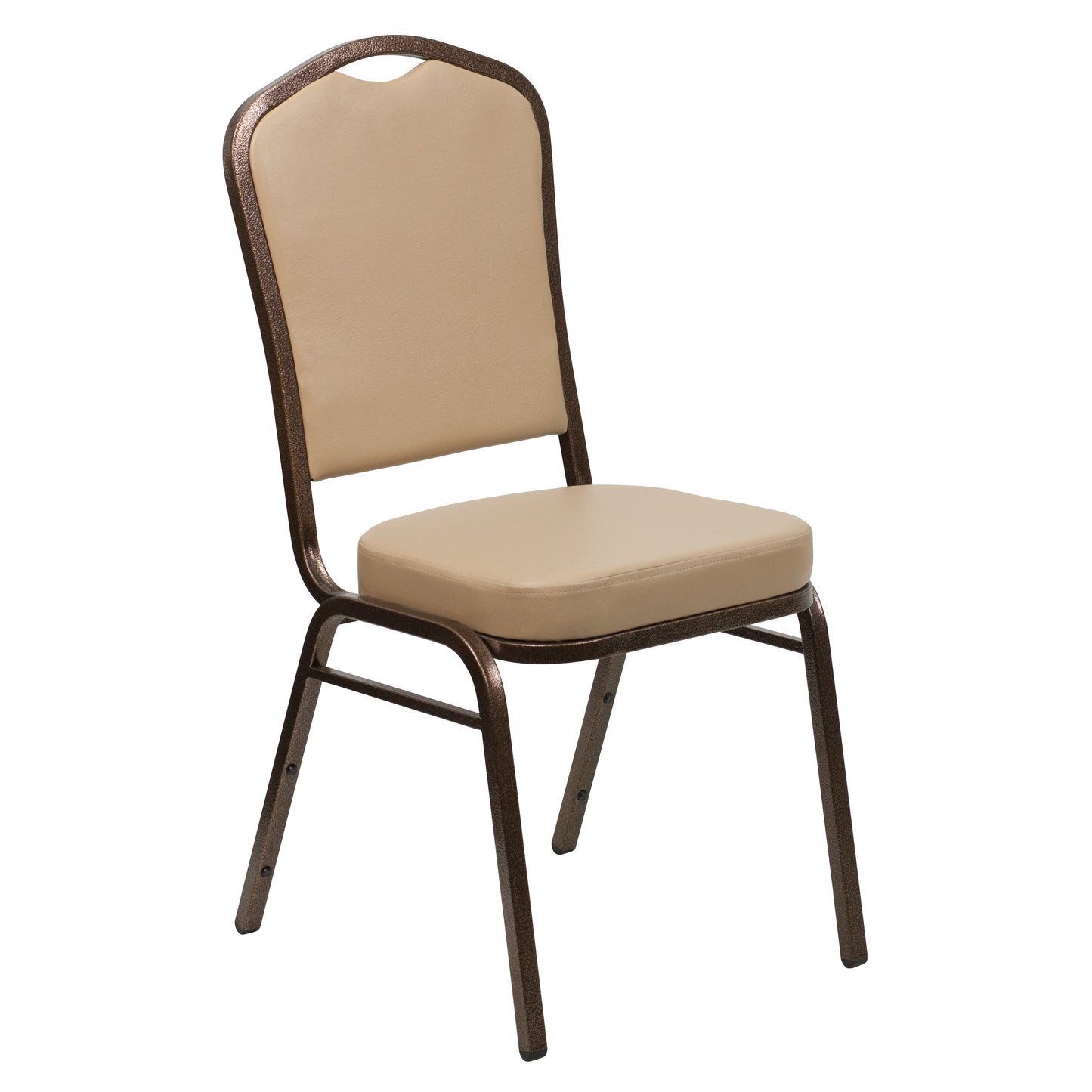 Tan Vinyl Banquet Chair FD-C01-COPPER-TN-VY-GG