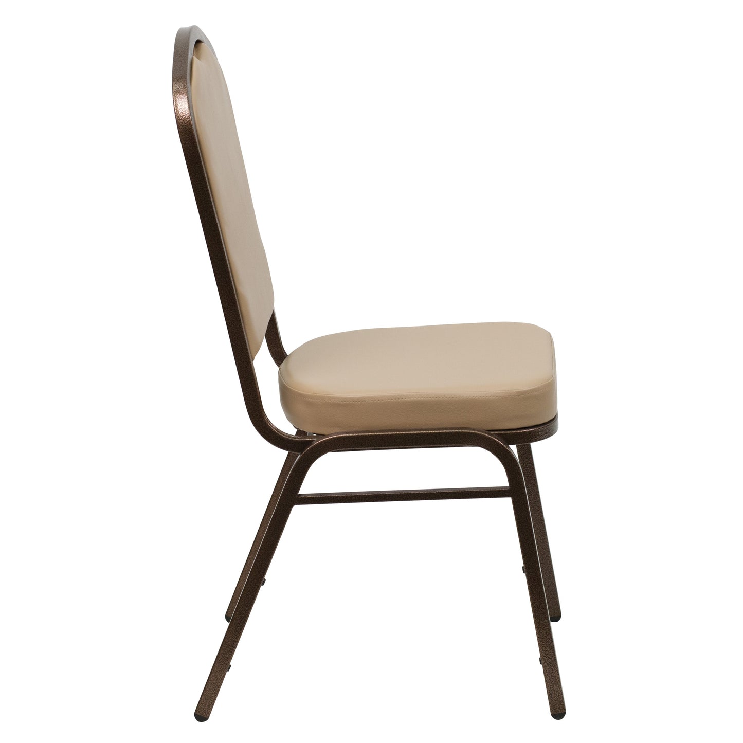 Tan Vinyl Banquet Chair FD-C01-COPPER-TN-VY-GG