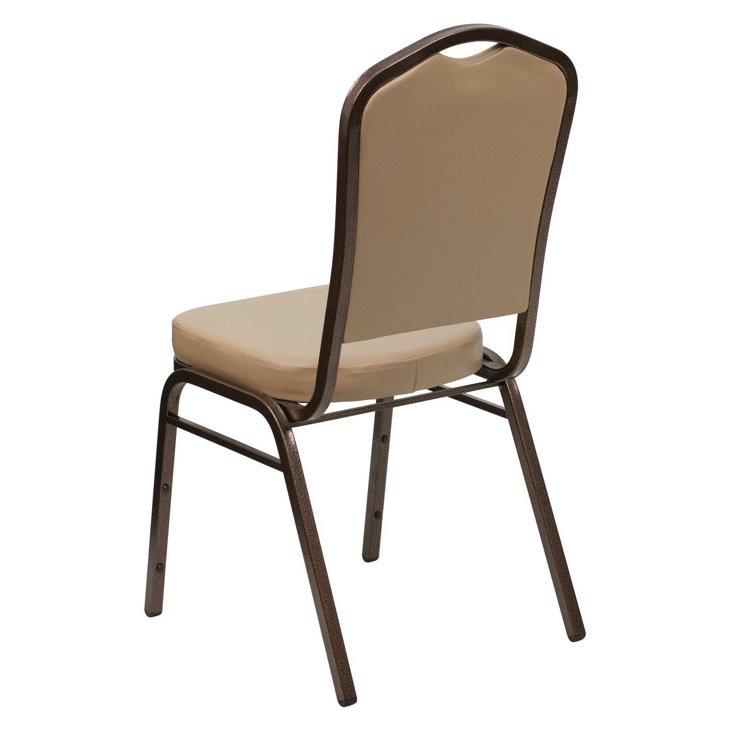 Tan Vinyl Banquet Chair FD-C01-COPPER-TN-VY-GG