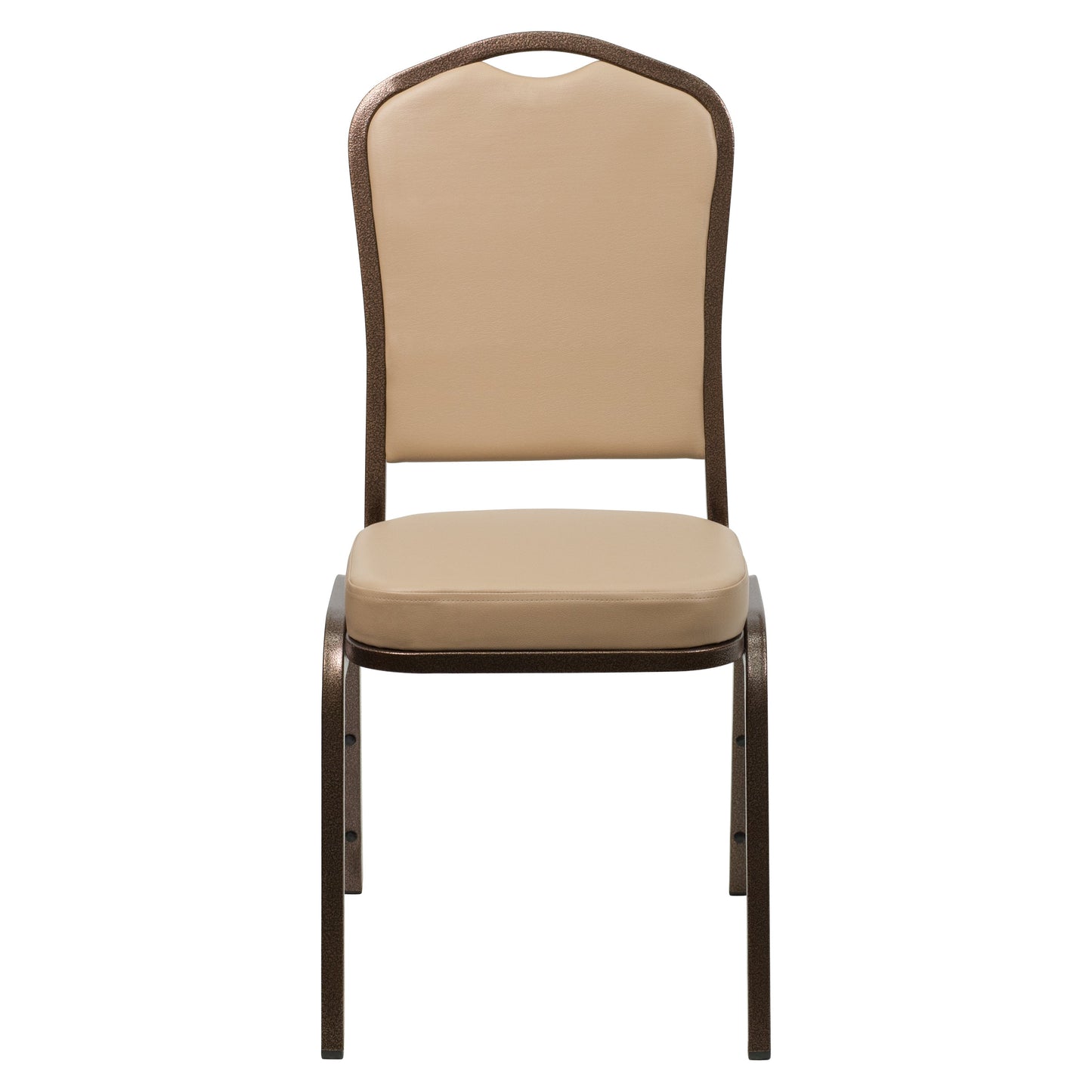 Tan Vinyl Banquet Chair FD-C01-COPPER-TN-VY-GG