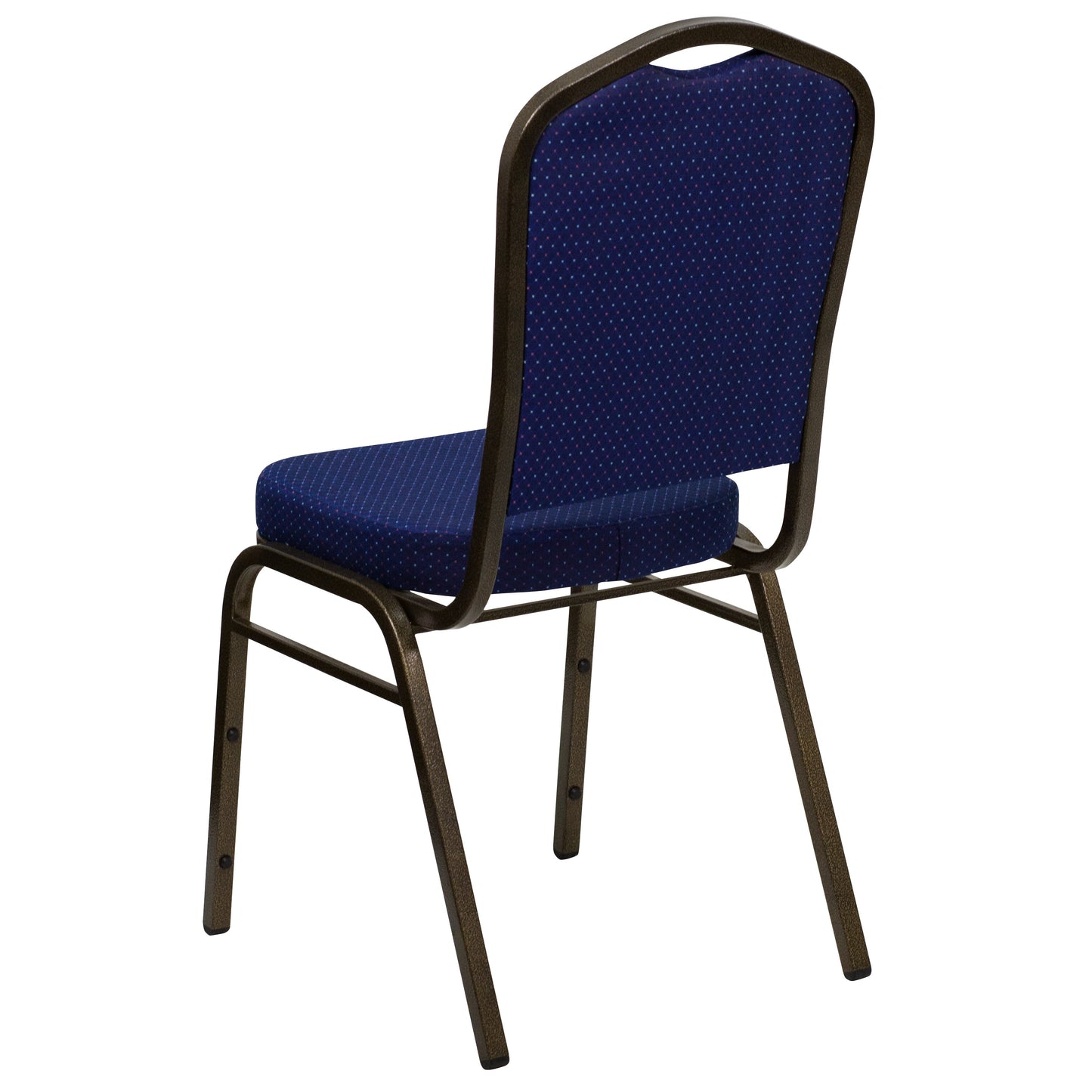 Navy Blue Fabric Banquet Chair FD-C01-GOLDVEIN-208-GG