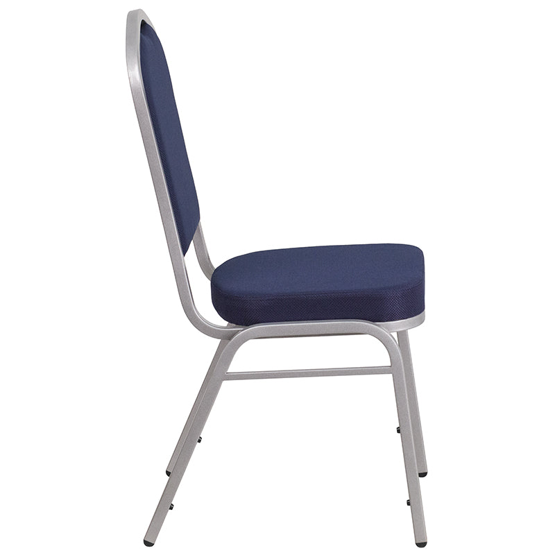 Navy Fabric Banquet Chair FD-C01-S-2-GG