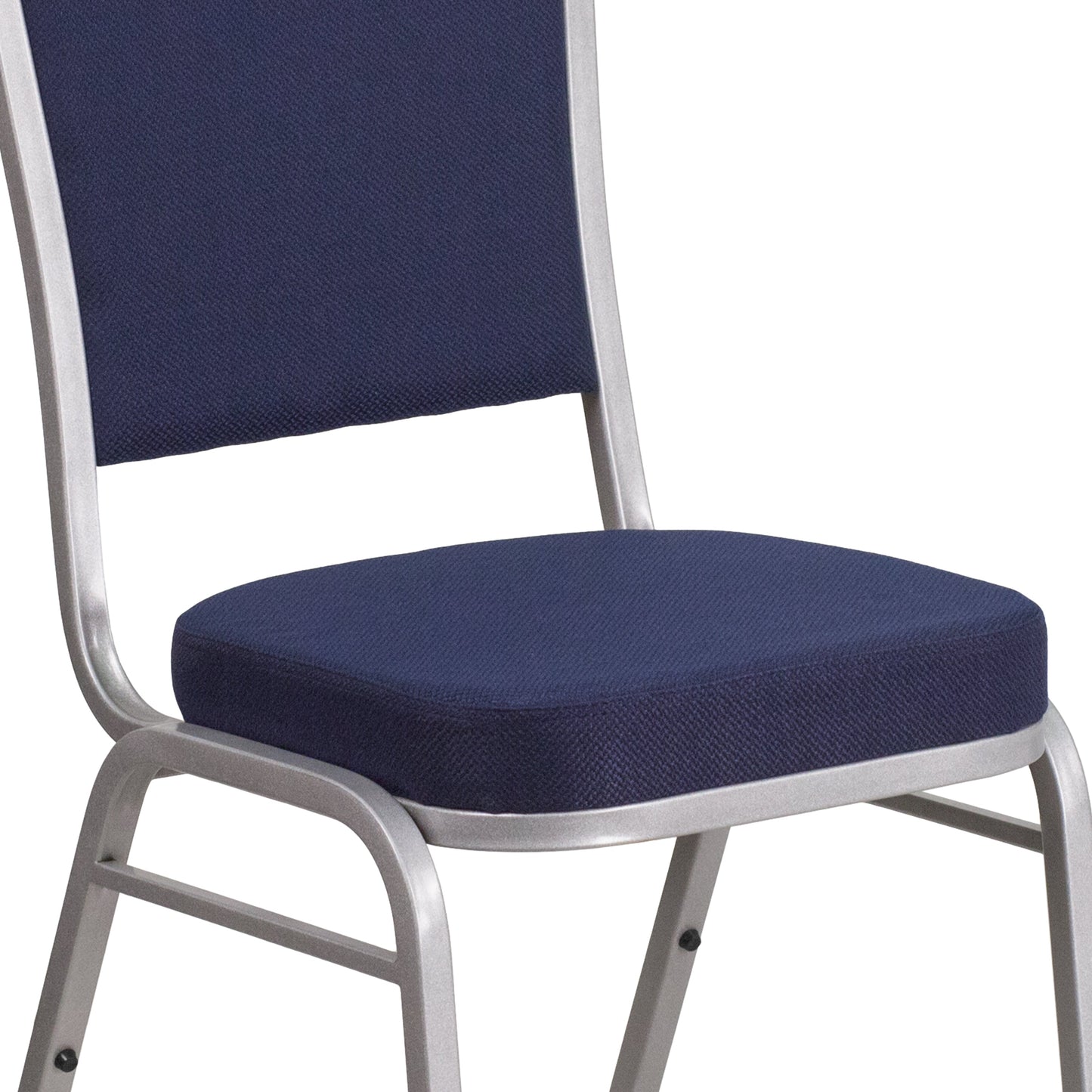 Navy Fabric Banquet Chair FD-C01-S-2-GG