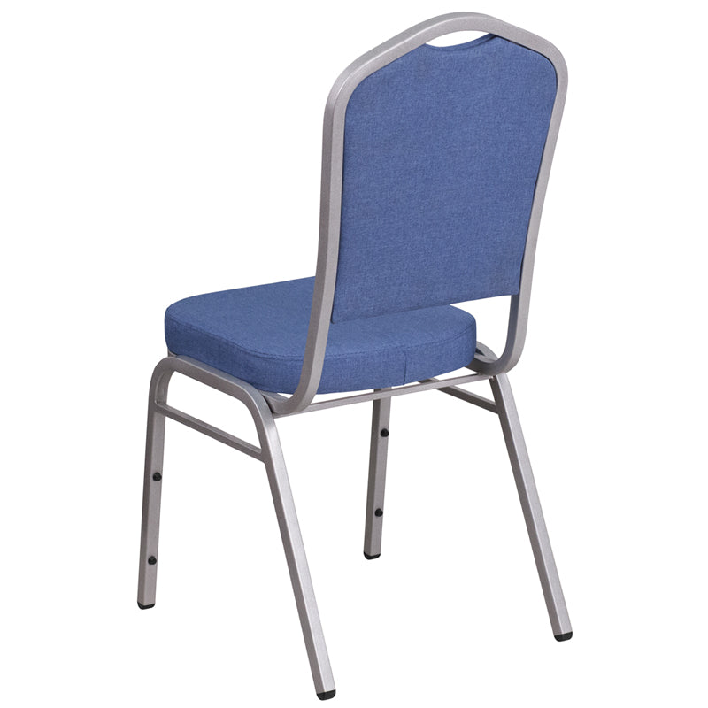 Blue Fabric Banquet Chair FD-C01-S-7-GG