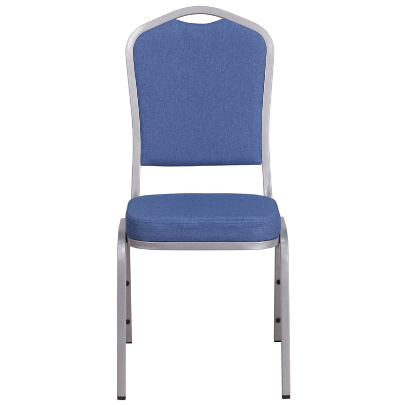 Blue Fabric Banquet Chair FD-C01-S-7-GG