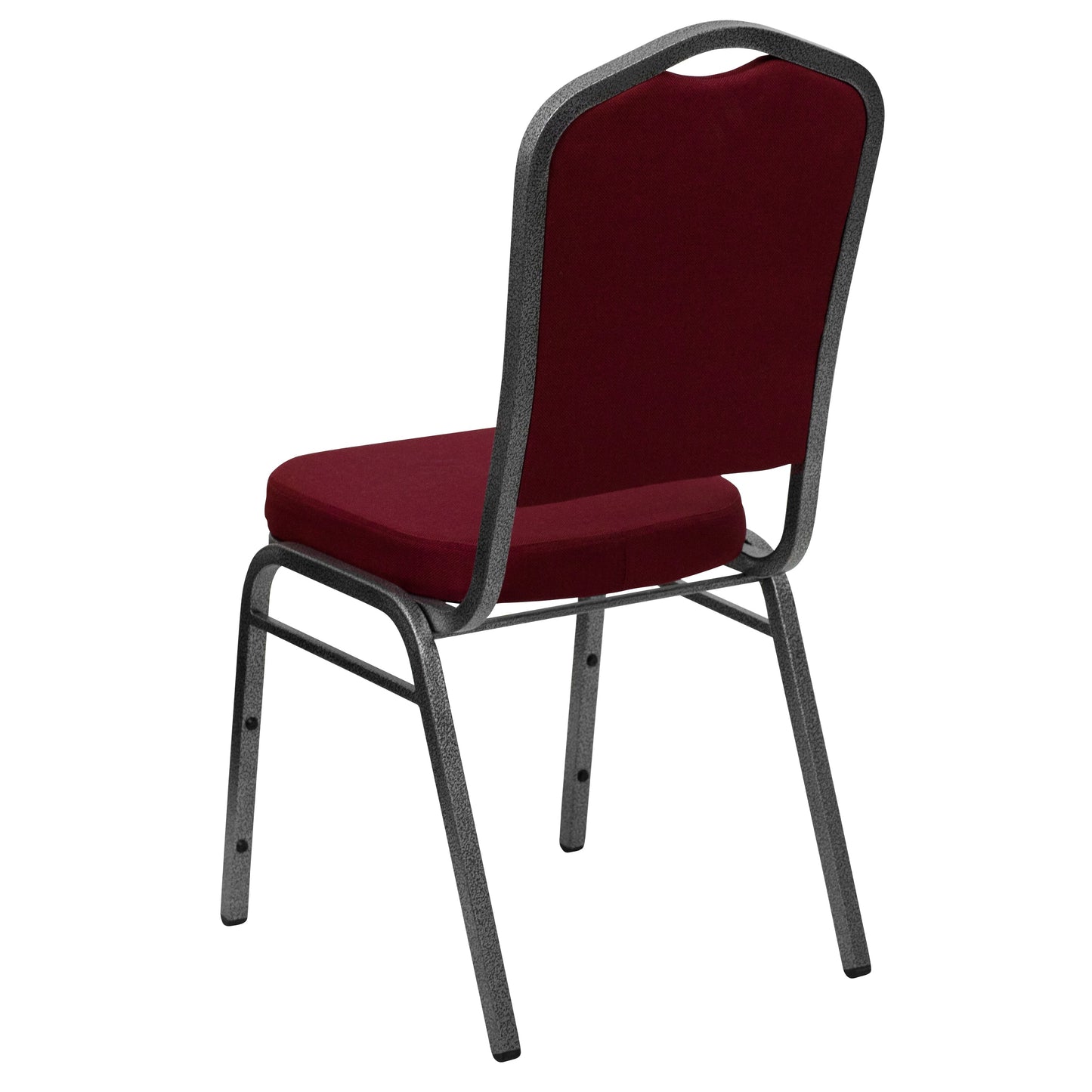 Burgundy Fabric Banquet Chair FD-C01-SILVERVEIN-3169-GG