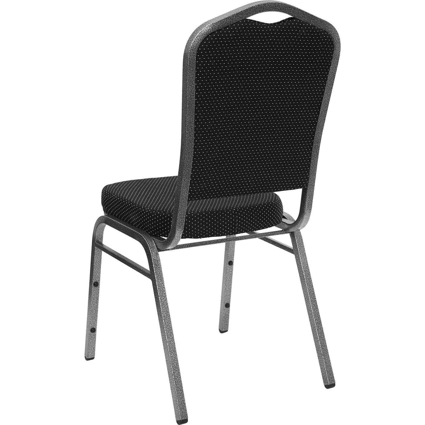 Black Fabric Banquet Chair FD-C01-SILVERVEIN-S076-GG