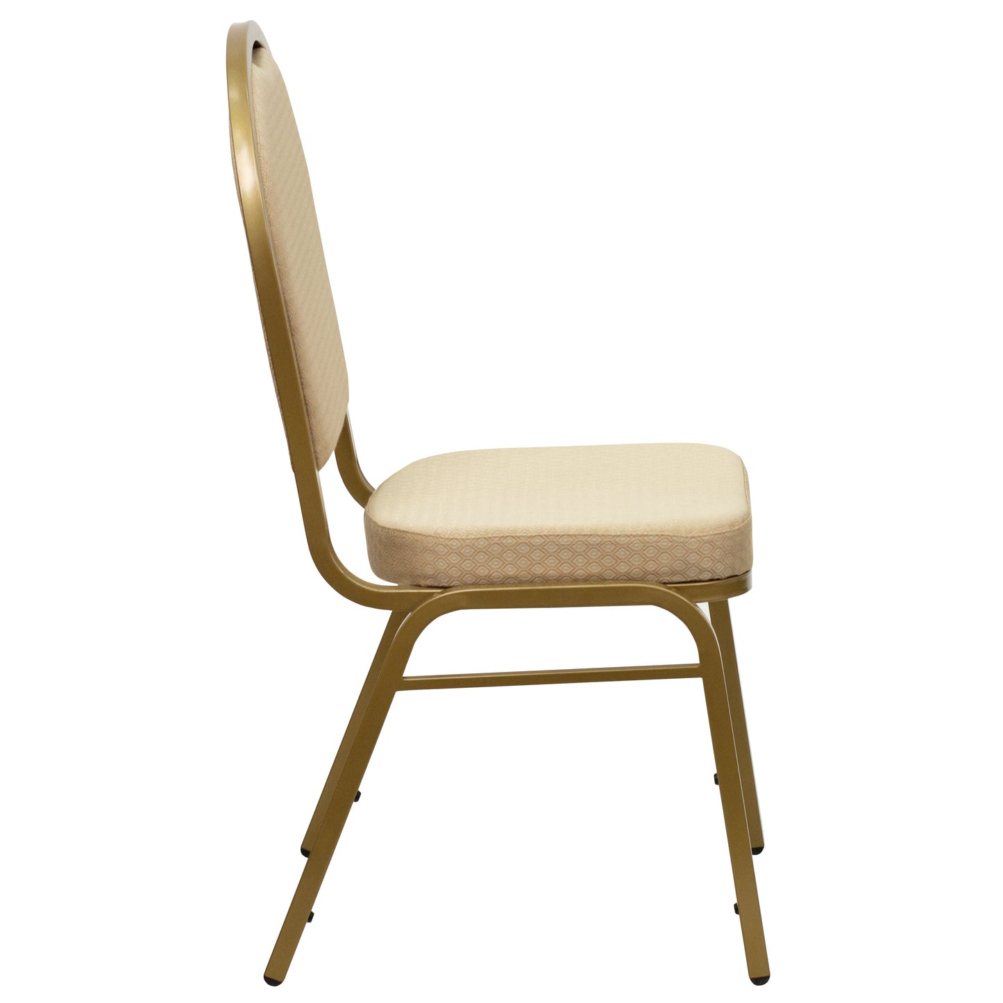 Beige Fabric Banquet Chair FD-C03-ALLGOLD-H20124E-GG