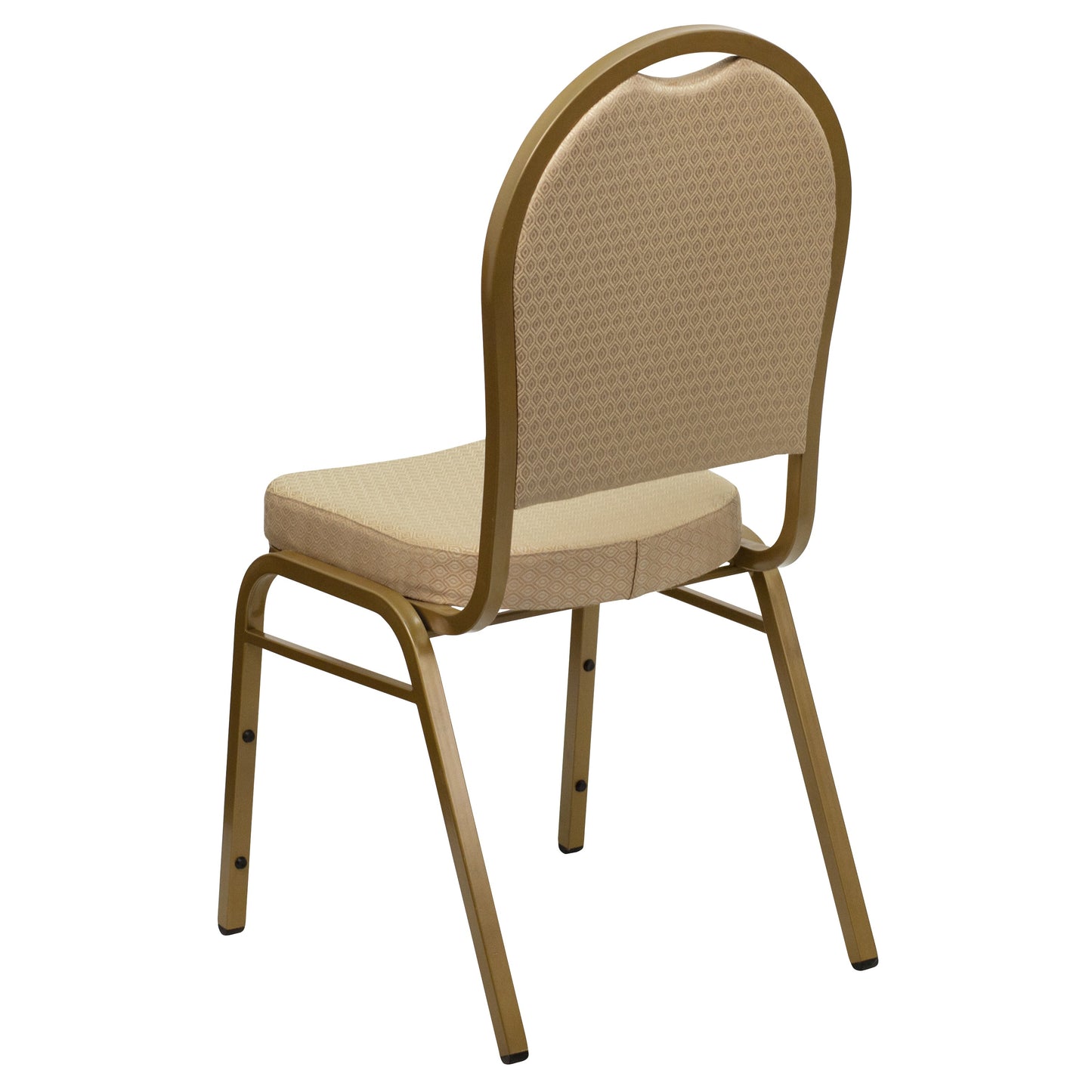 Beige Fabric Banquet Chair FD-C03-ALLGOLD-H20124E-GG