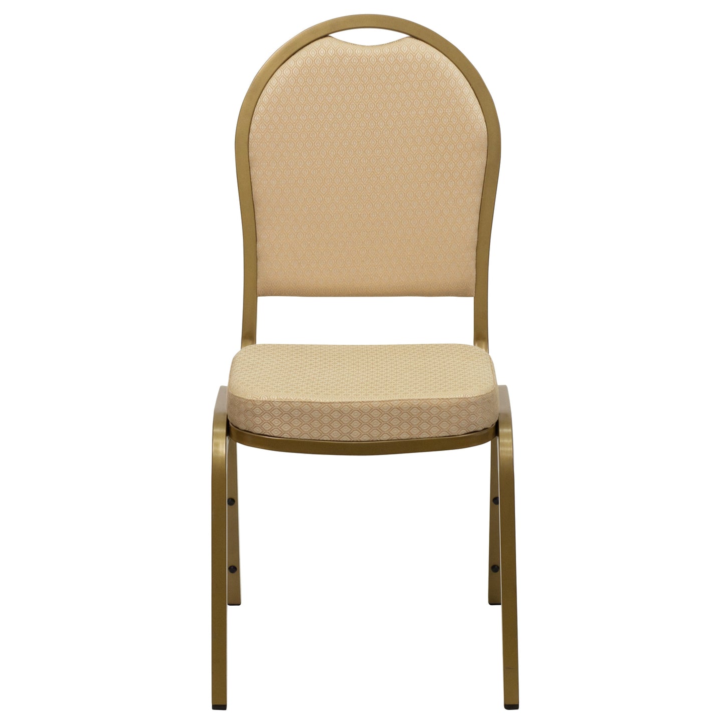 Beige Fabric Banquet Chair FD-C03-ALLGOLD-H20124E-GG