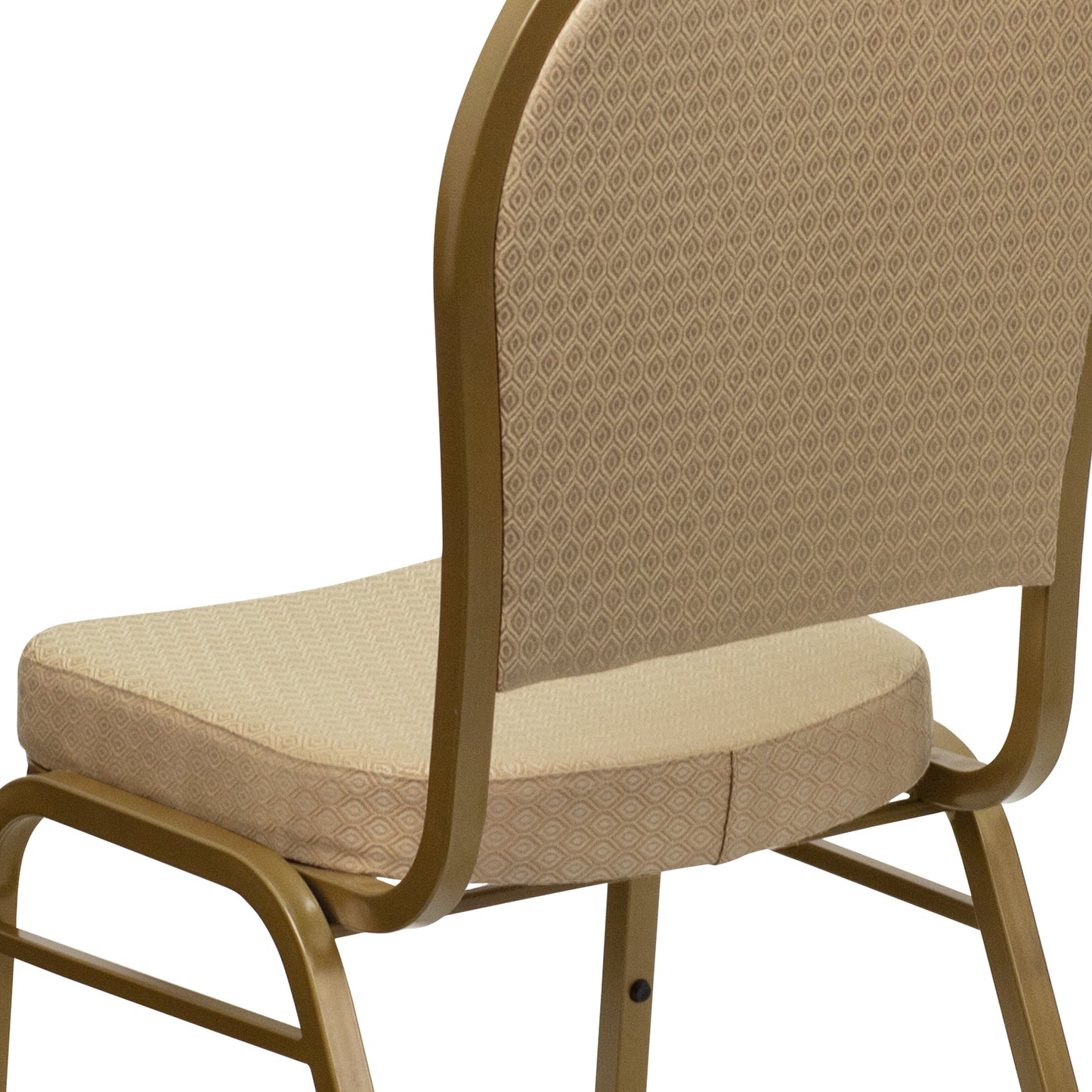 Beige Fabric Banquet Chair FD-C03-ALLGOLD-H20124E-GG