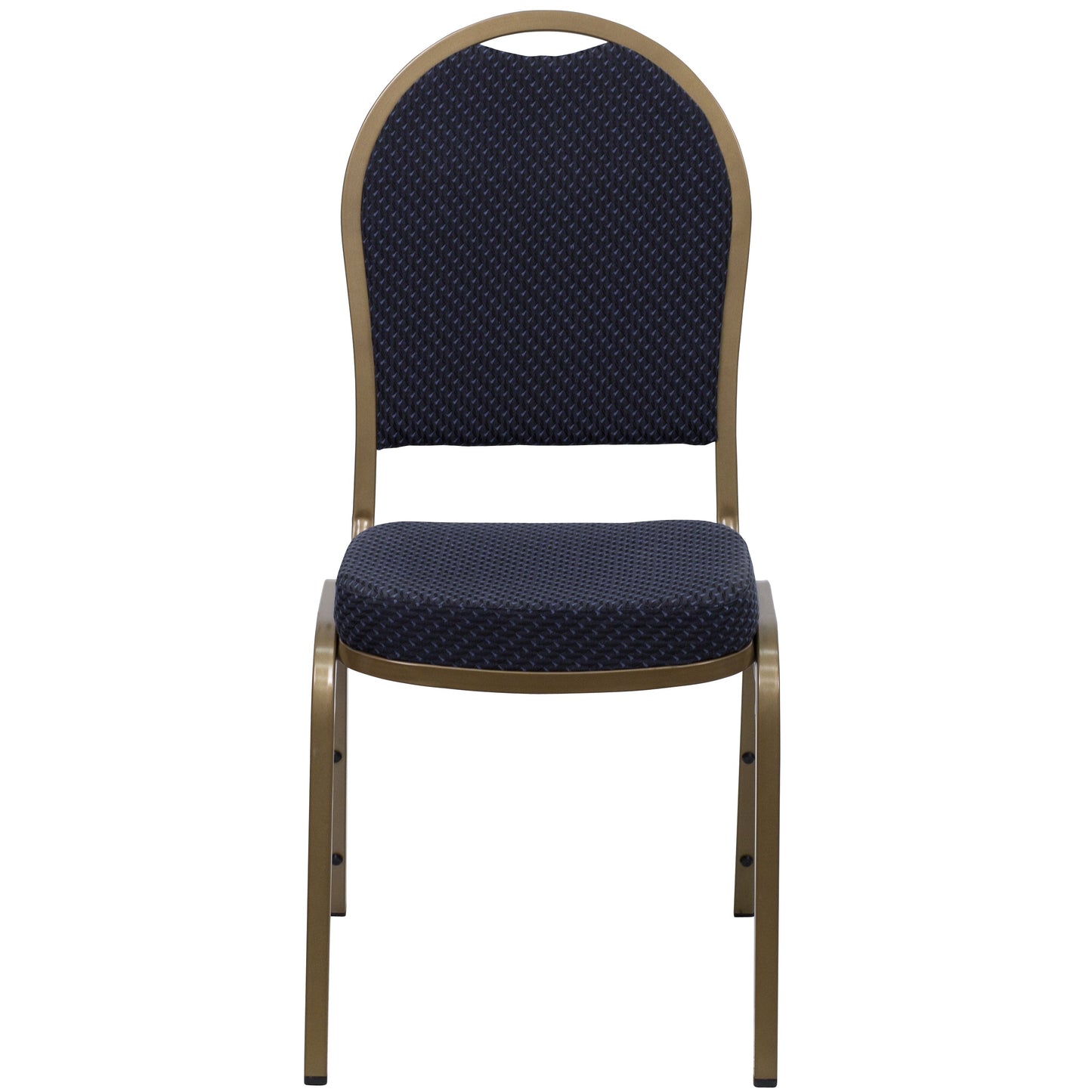 Navy Fabric Banquet Chair FD-C03-ALLGOLD-H203774-GG