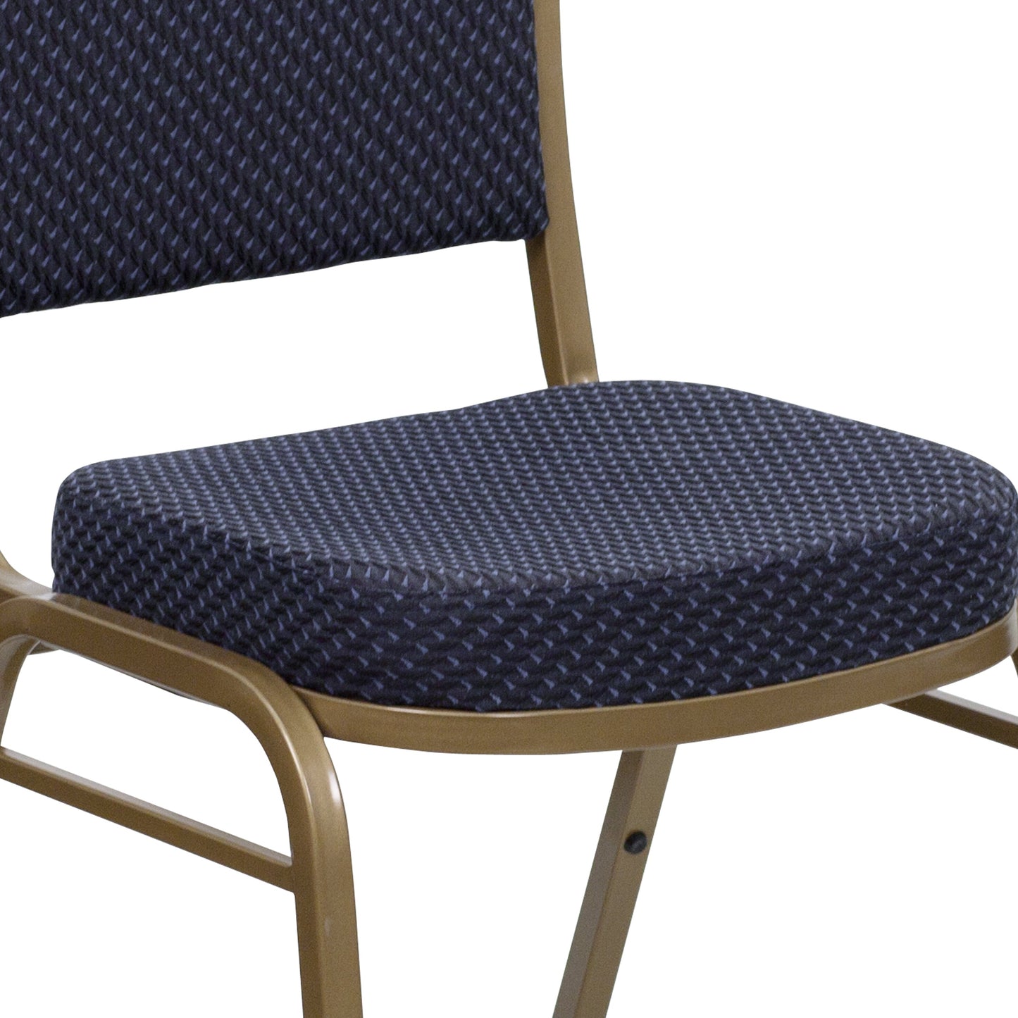 Navy Fabric Banquet Chair FD-C03-ALLGOLD-H203774-GG