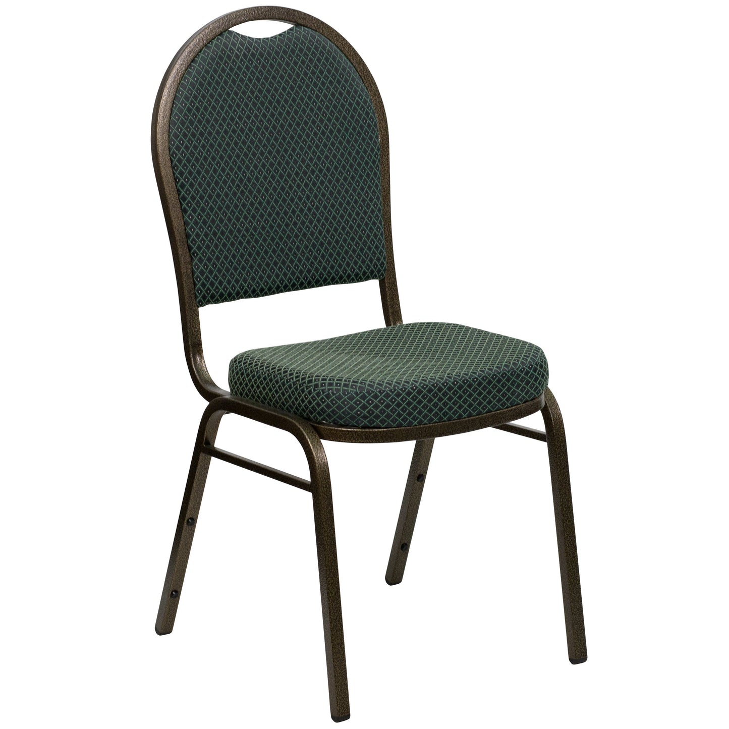 Green Fabric Banquet Chair FD-C03-GOLDVEIN-4003-GG