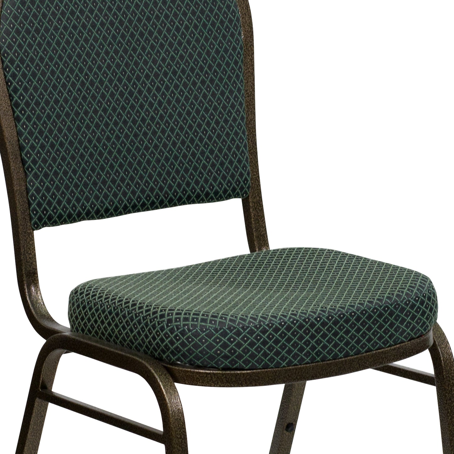 Green Fabric Banquet Chair FD-C03-GOLDVEIN-4003-GG