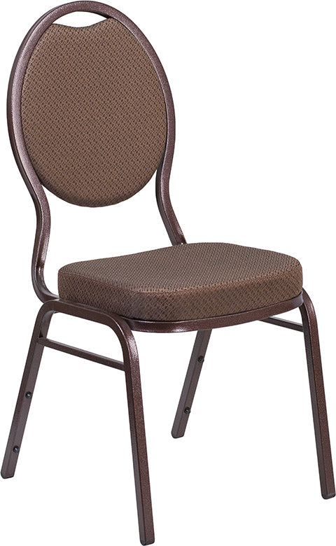 Brown Fabric Banquet Chair FD-C04-COPPER-008-T-02-GG