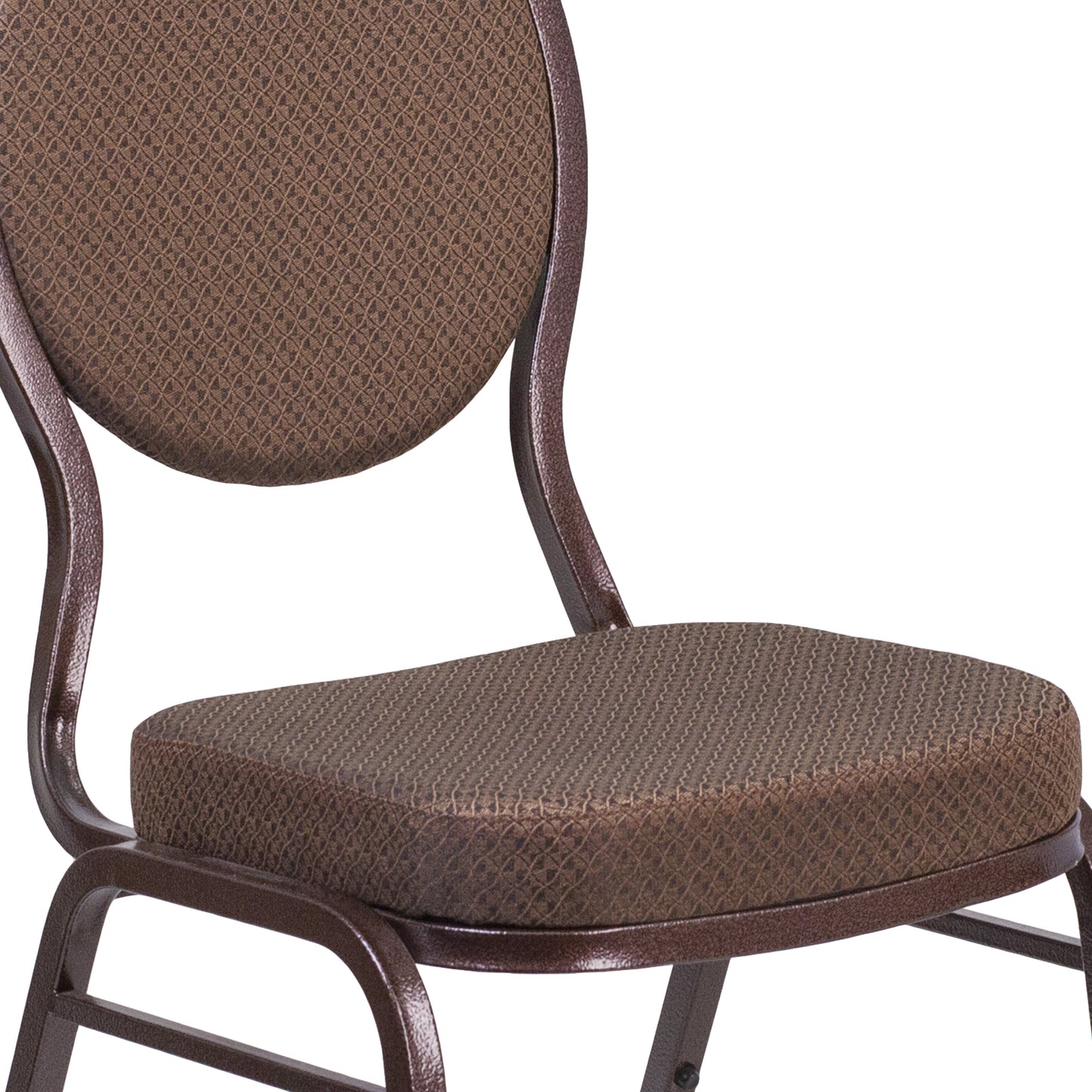 Brown Fabric Banquet Chair FD-C04-COPPER-008-T-02-GG