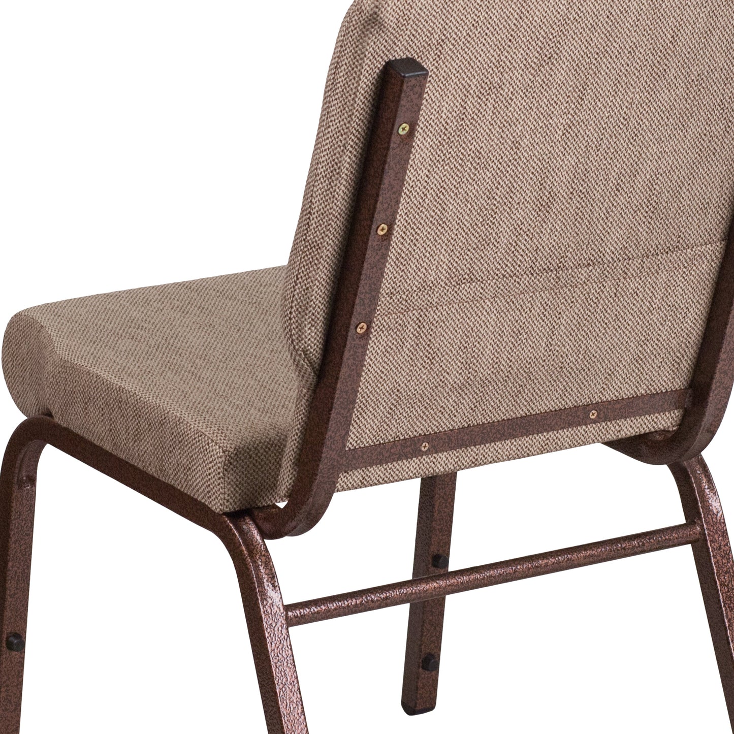 Beige Fabric Church Chair FD-CH02185-CV-BGE1-GG