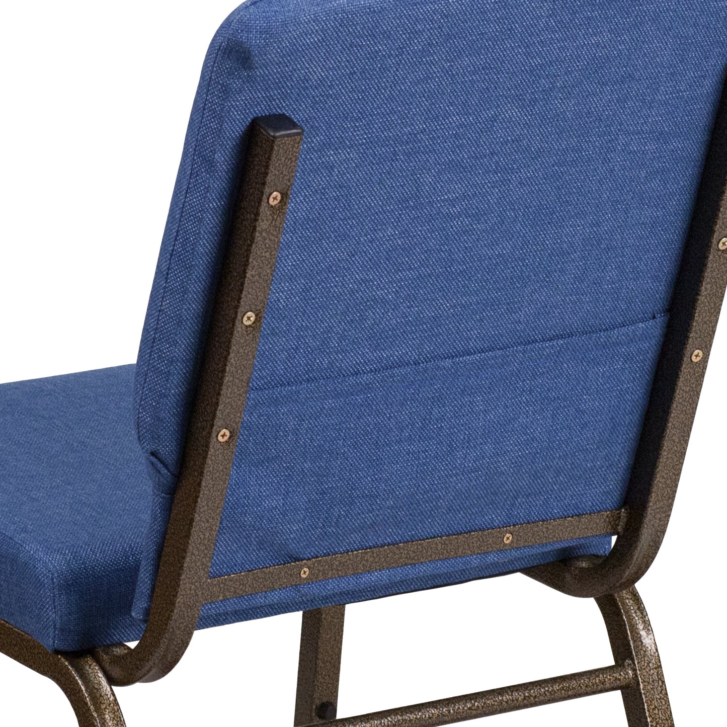 Blue Fabric Church Chair FD-CH02185-GV-BLUE-GG