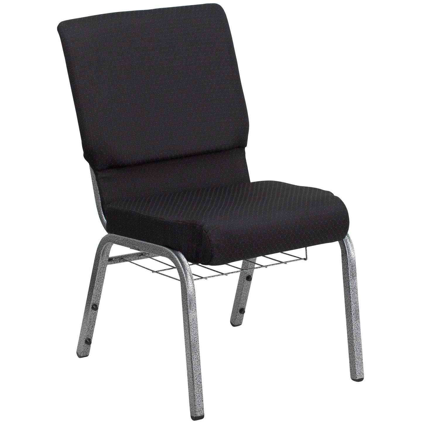 Black Fabric Church Chair FD-CH02185-SV-JP02-BAS-GG