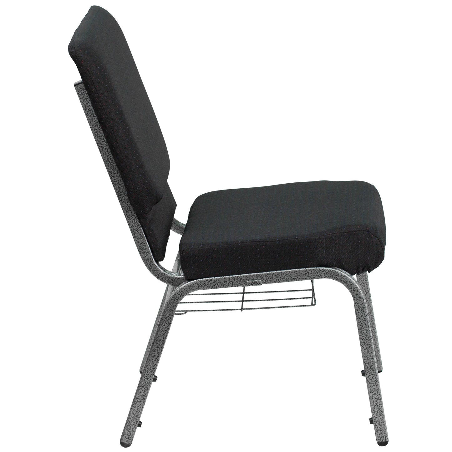 Black Fabric Church Chair FD-CH02185-SV-JP02-BAS-GG