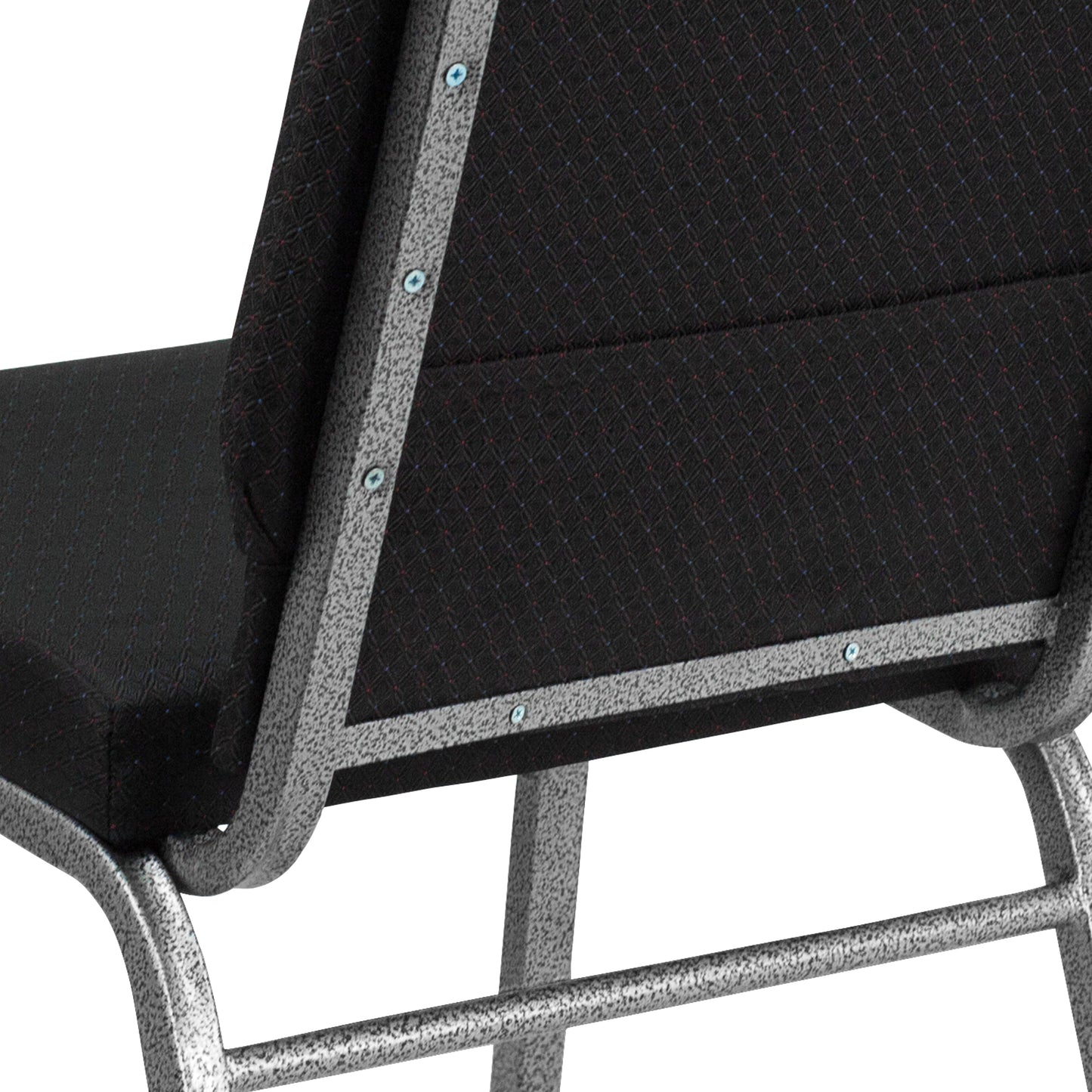 Black Fabric Church Chair FD-CH02185-SV-JP02-GG