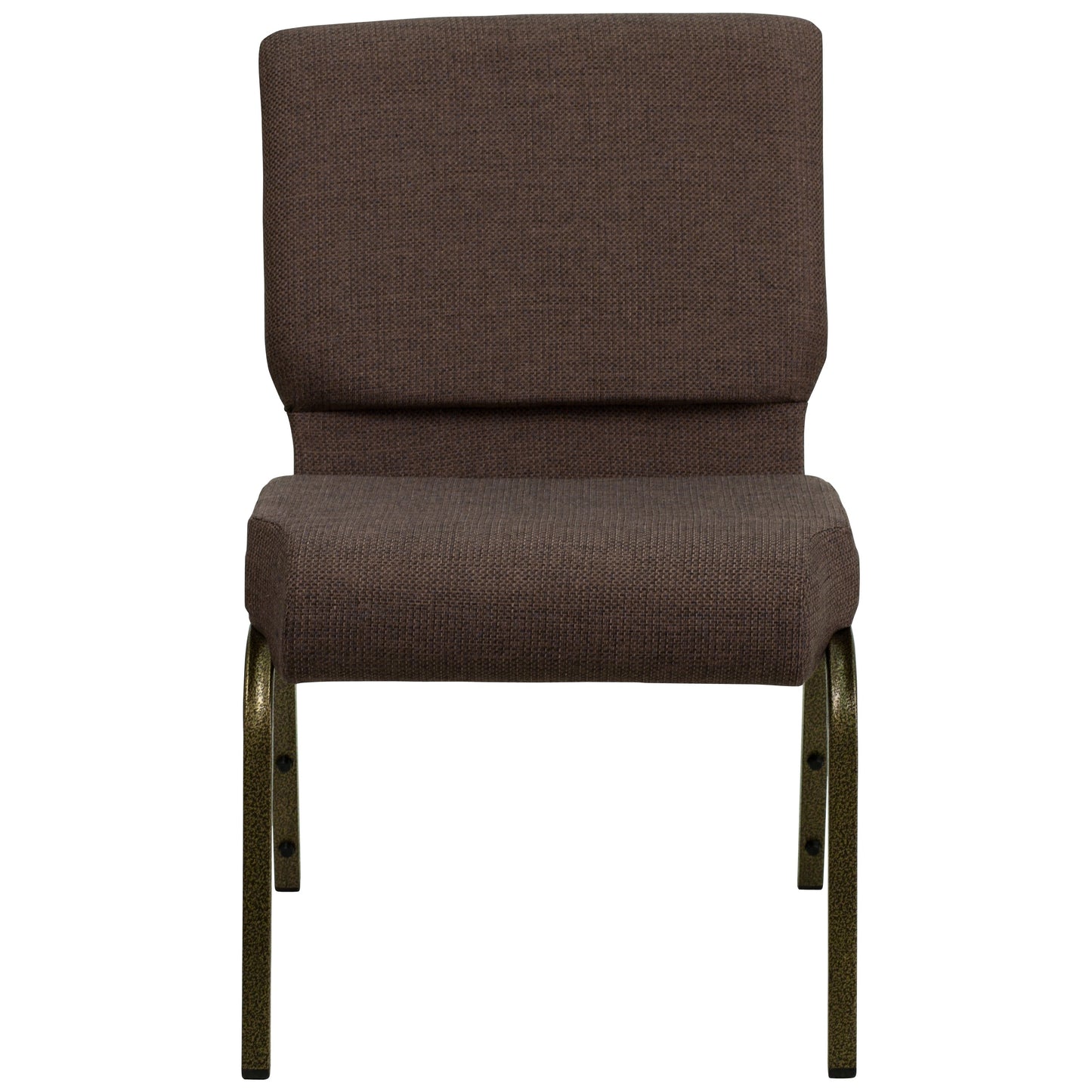 Brown Fabric Church Chair FD-CH0221-4-GV-S0819-GG