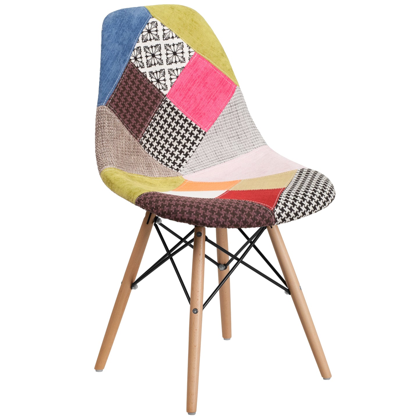 Fabric/Wood Chair FH-130-DCV1-D-GG