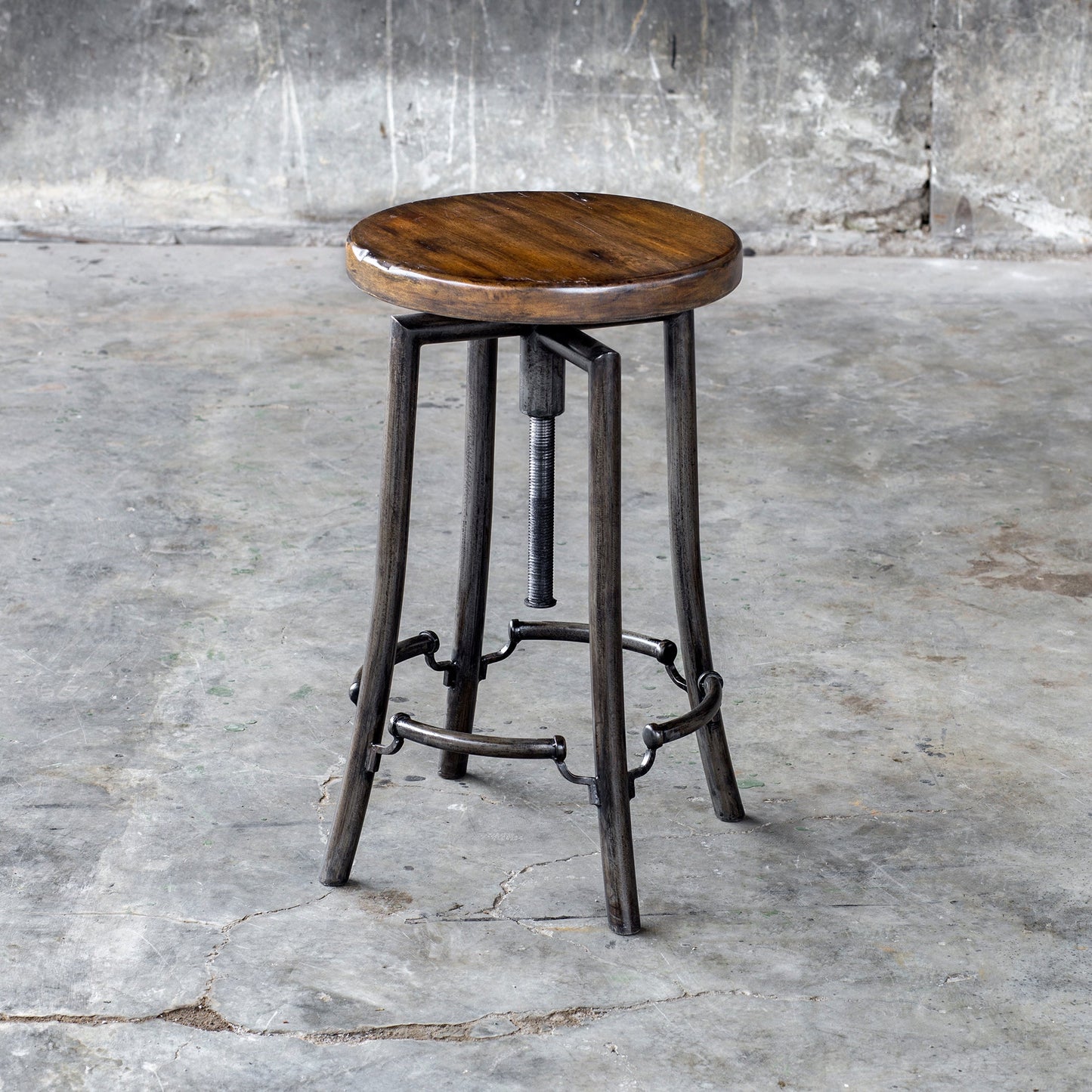 Uttermost Westlyn Industrial Bar Stool