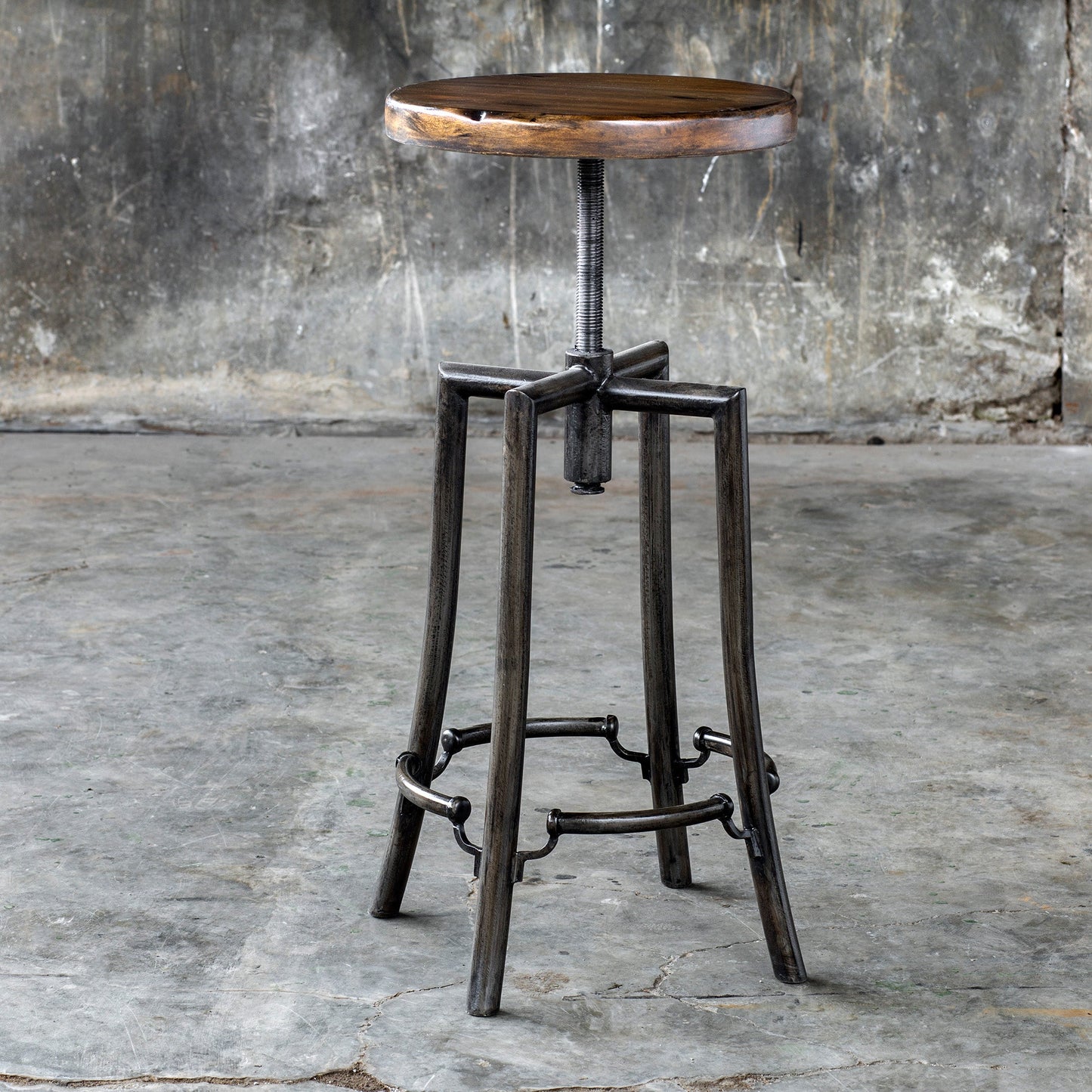 Uttermost Westlyn Industrial Bar Stool