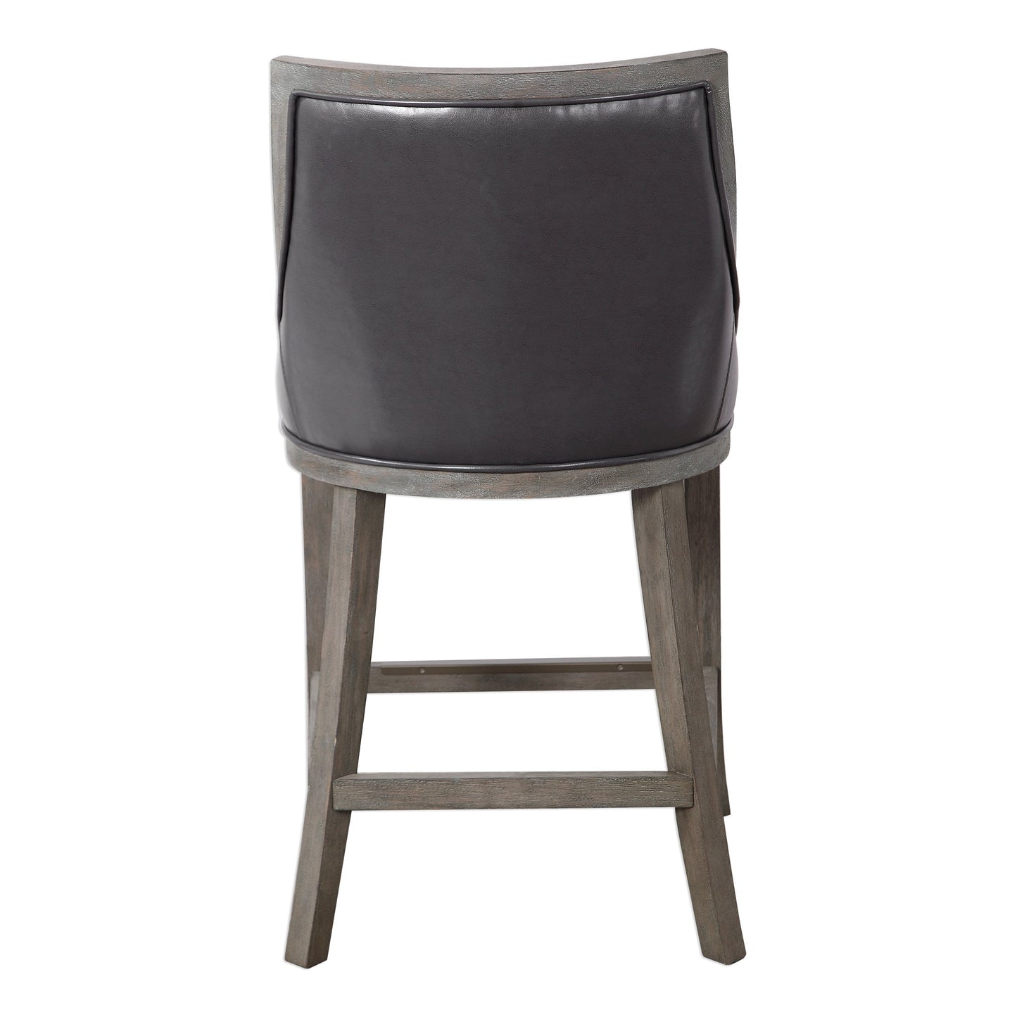 Uttermost Elowen Leather Counter Stool